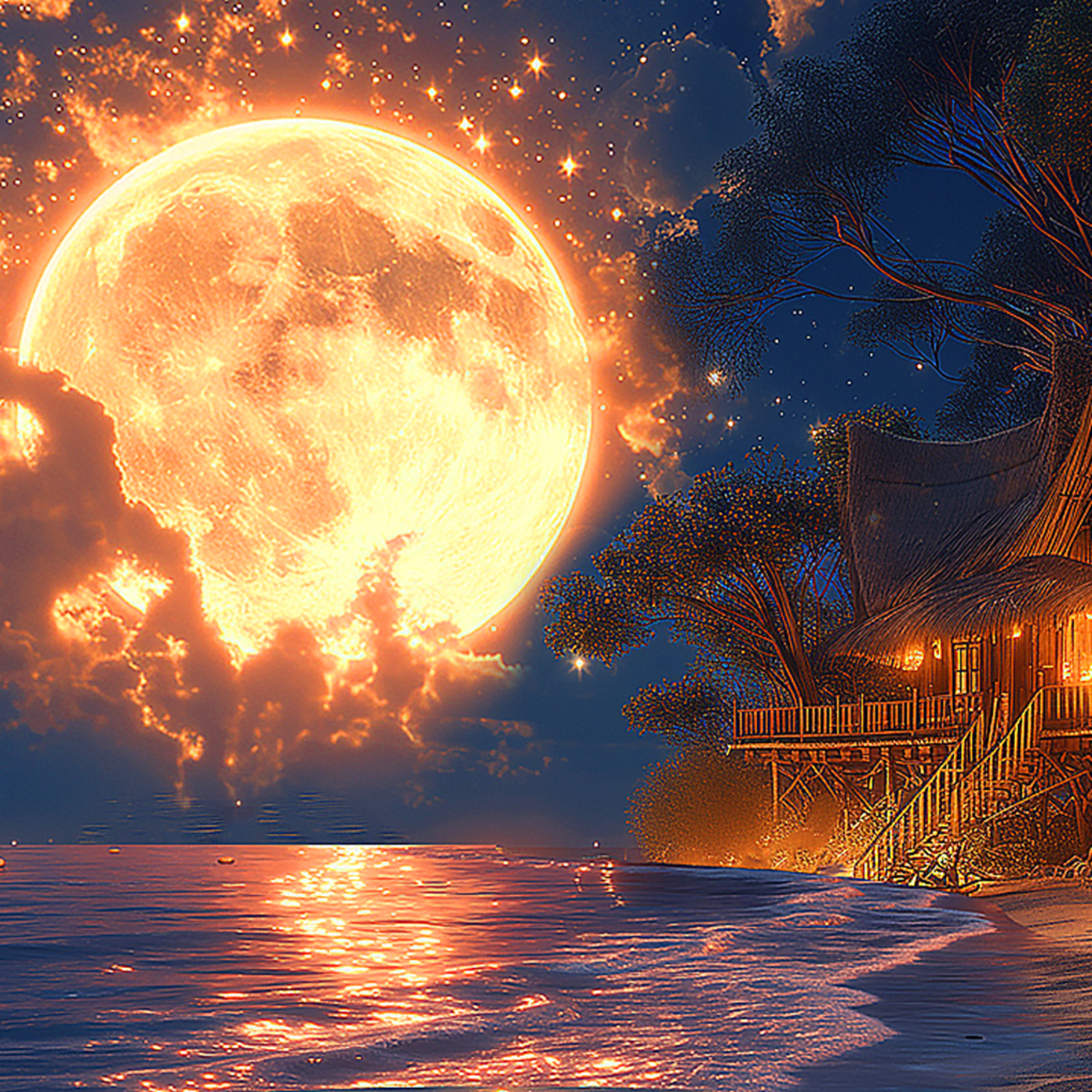 Rolling Ocean Waves Sleep Music artwork