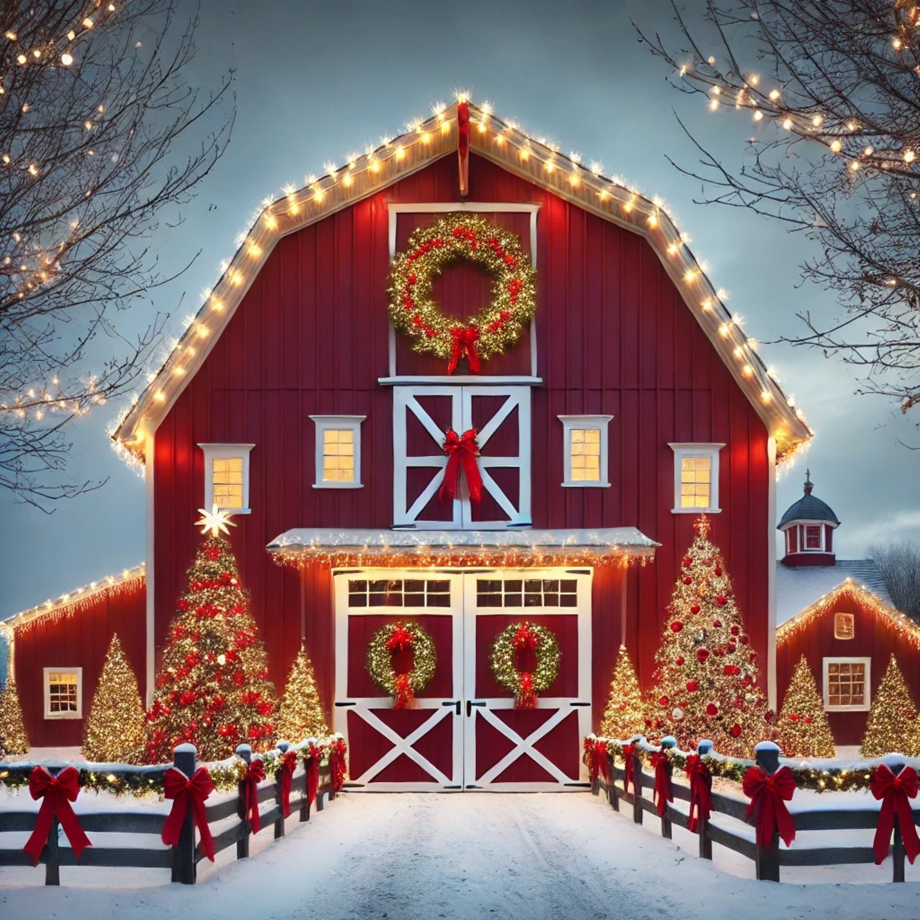 Christmas Barn LoFi artwork