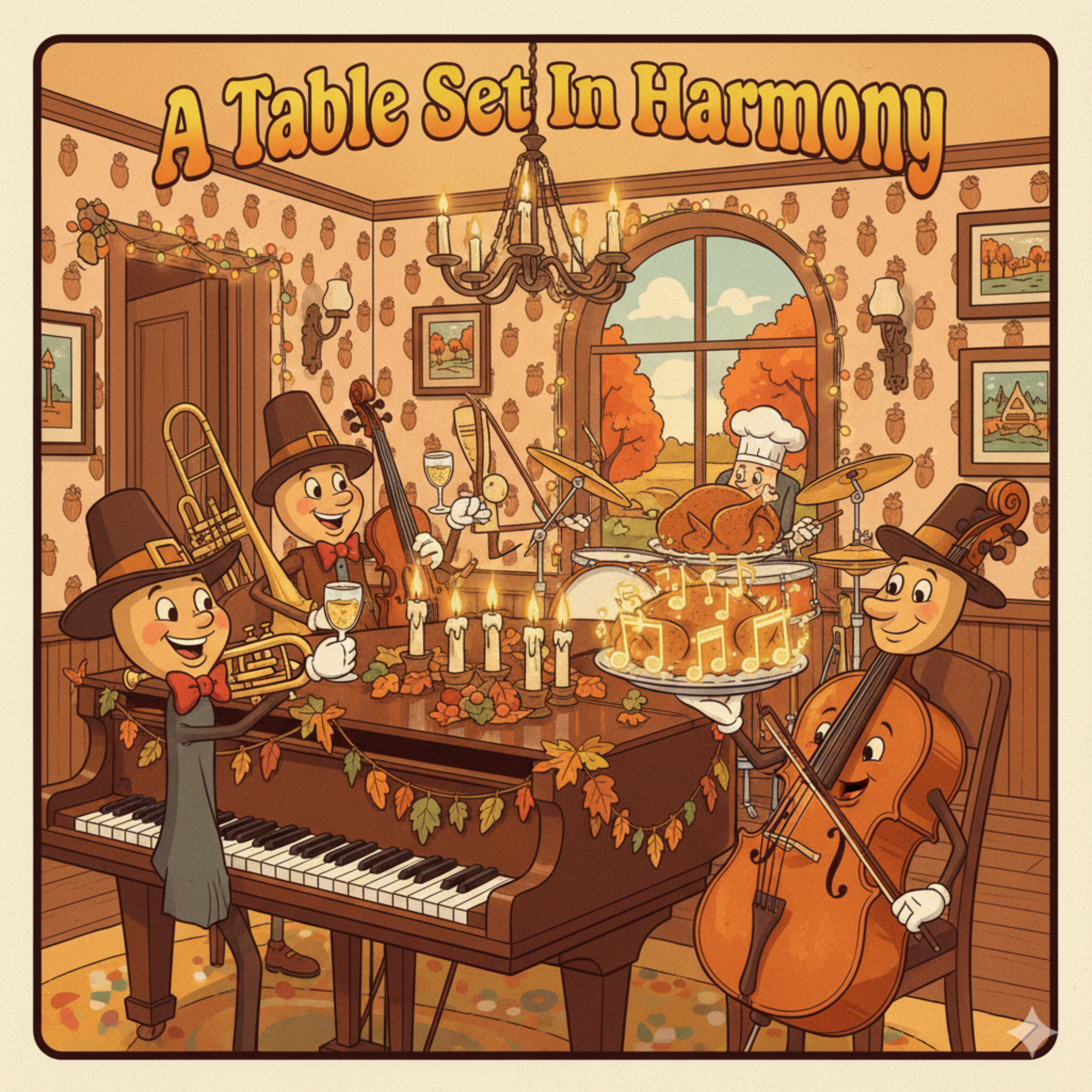 A Table Set In Harmony artwork