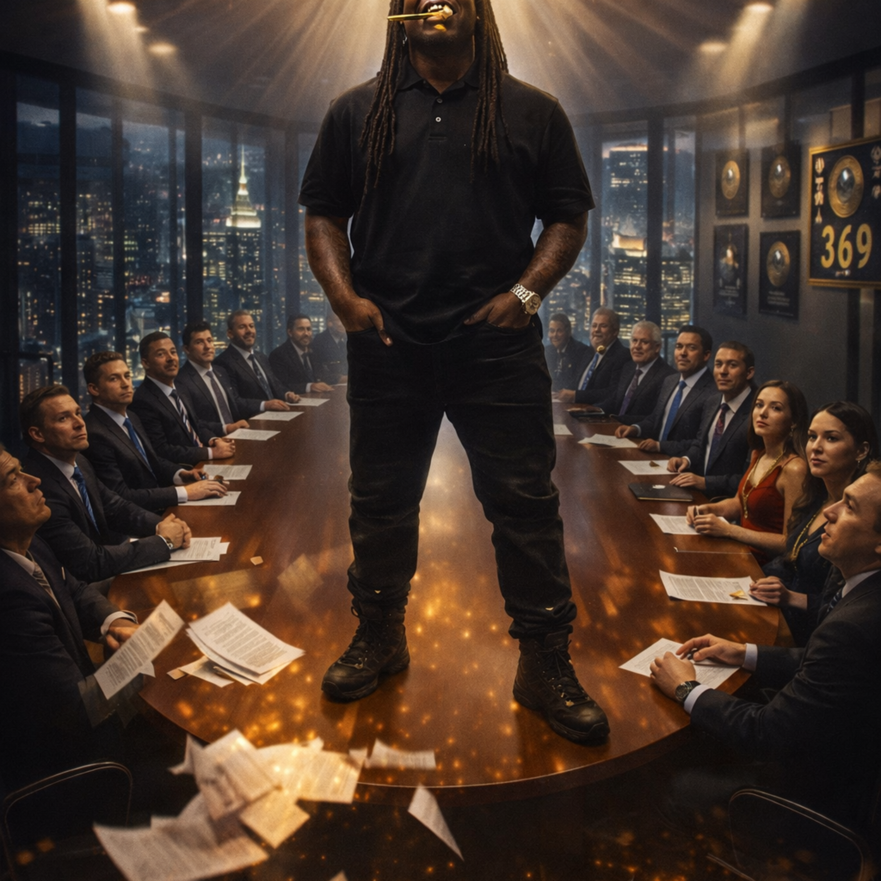 Gods in this bitch artwork