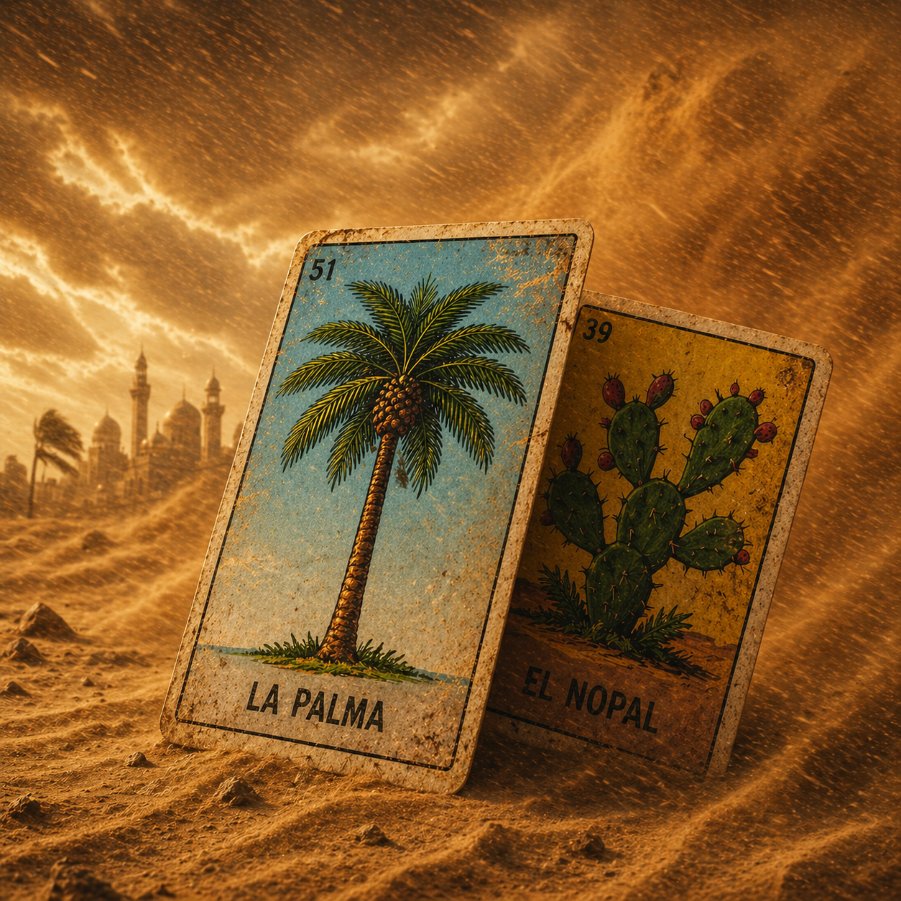 La Palma y El Nopal artwork