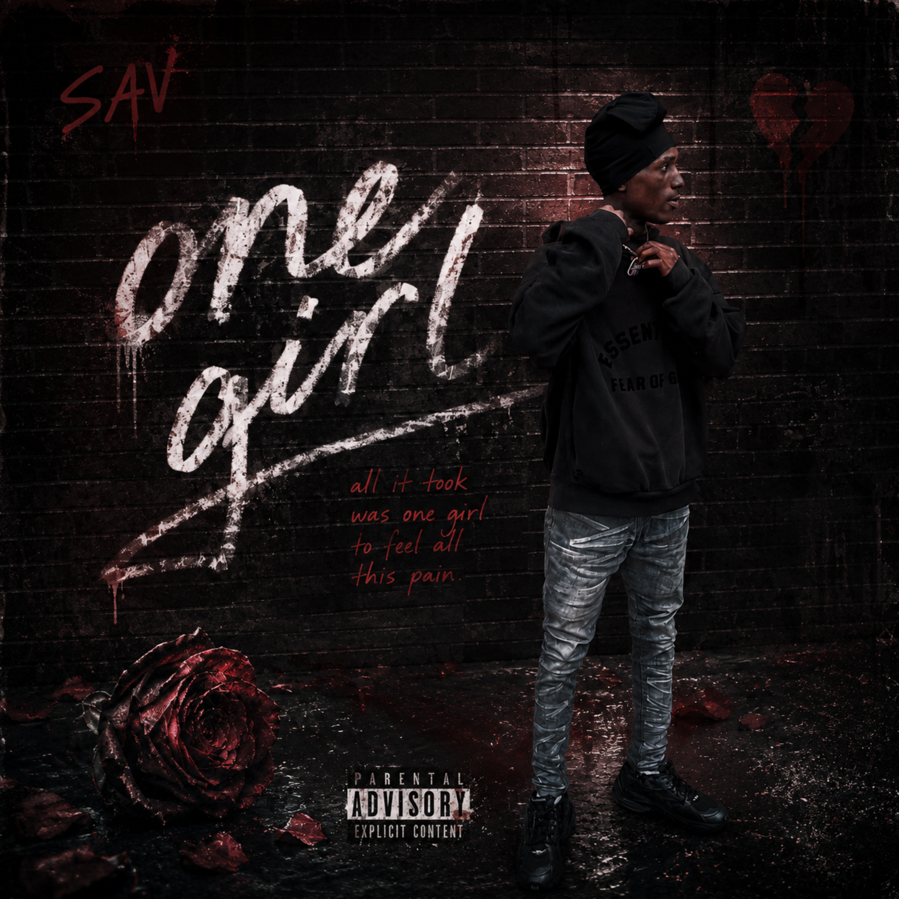 One Girl by 74 Sav cover art