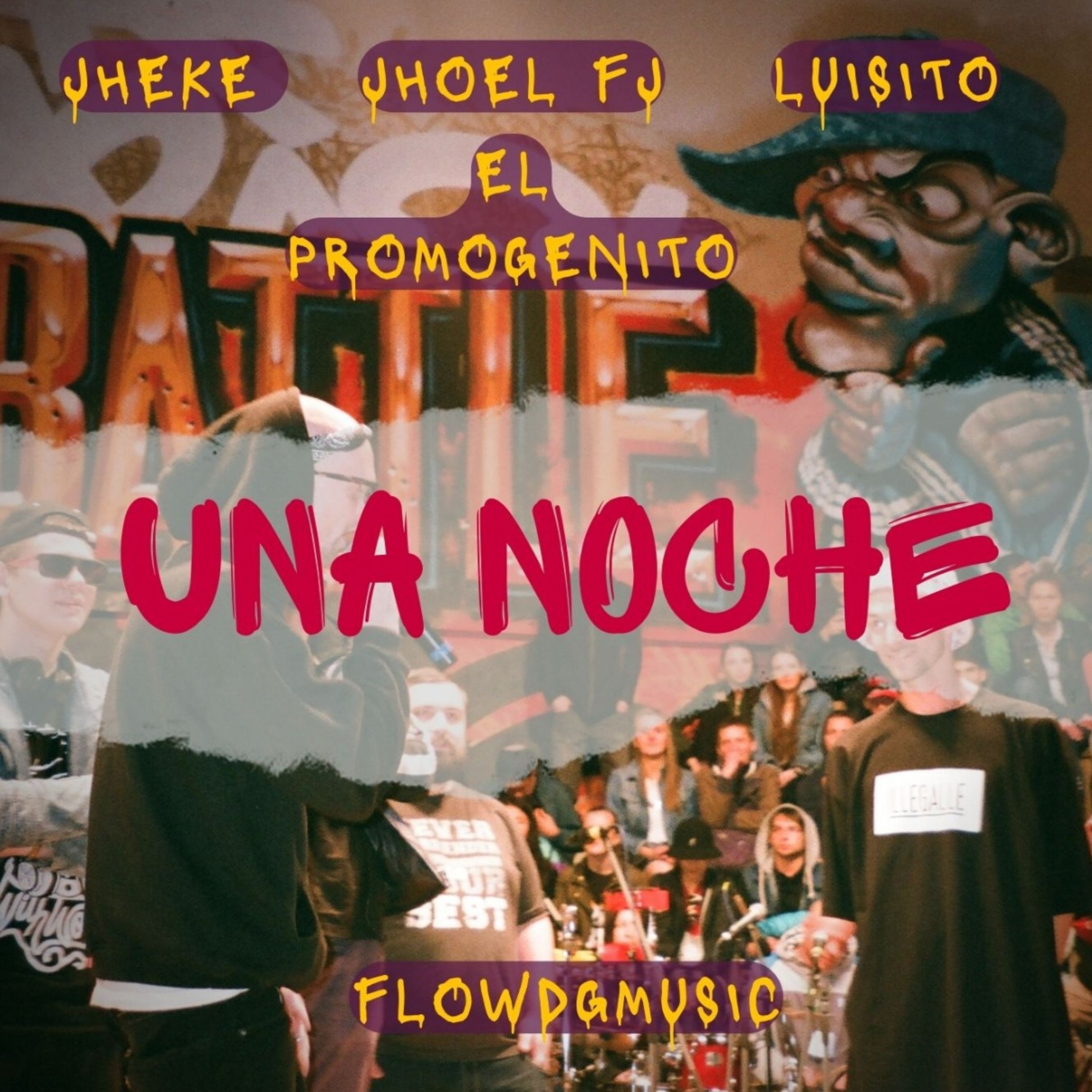 Una noche by jheke delgado cover art