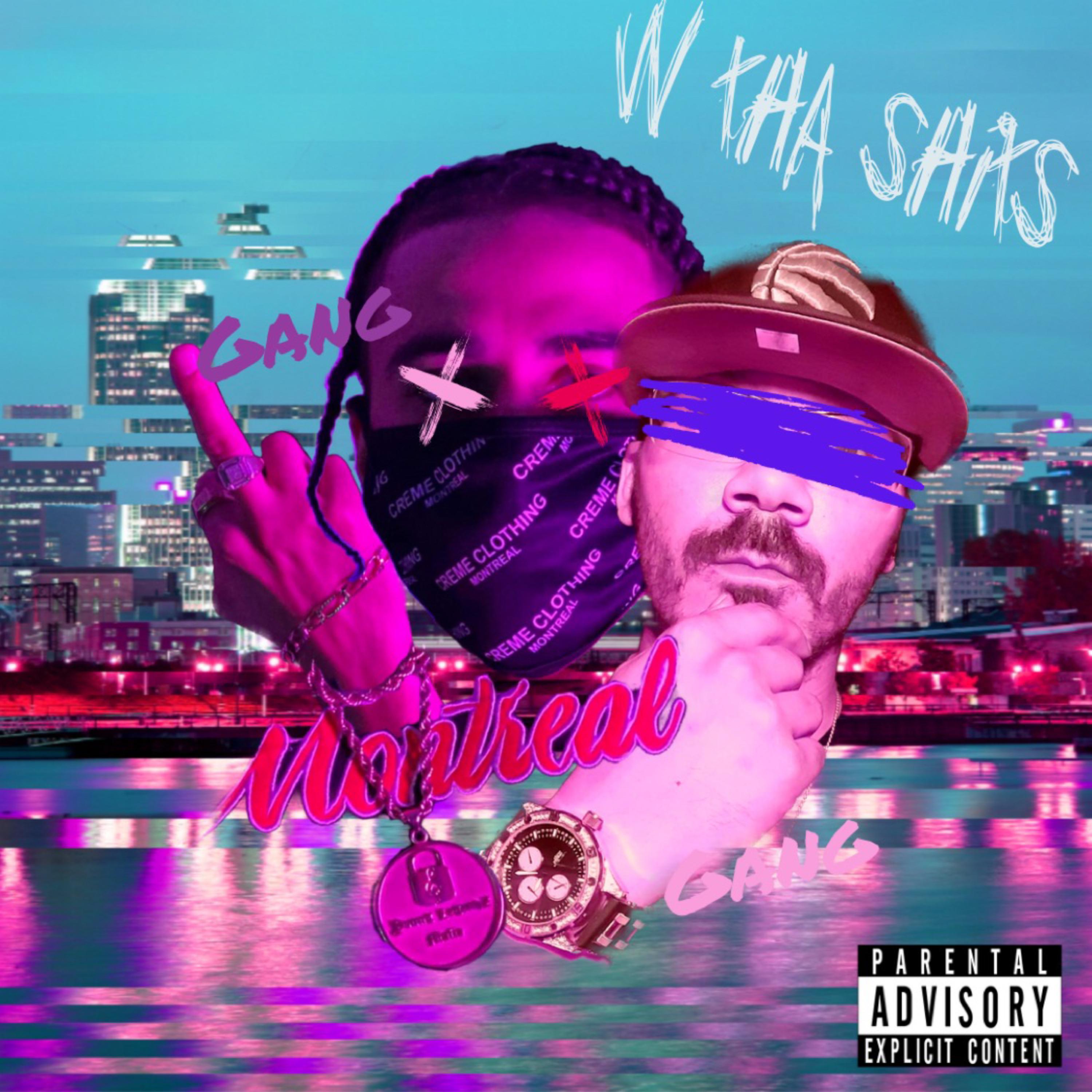 With Tha shits artwork