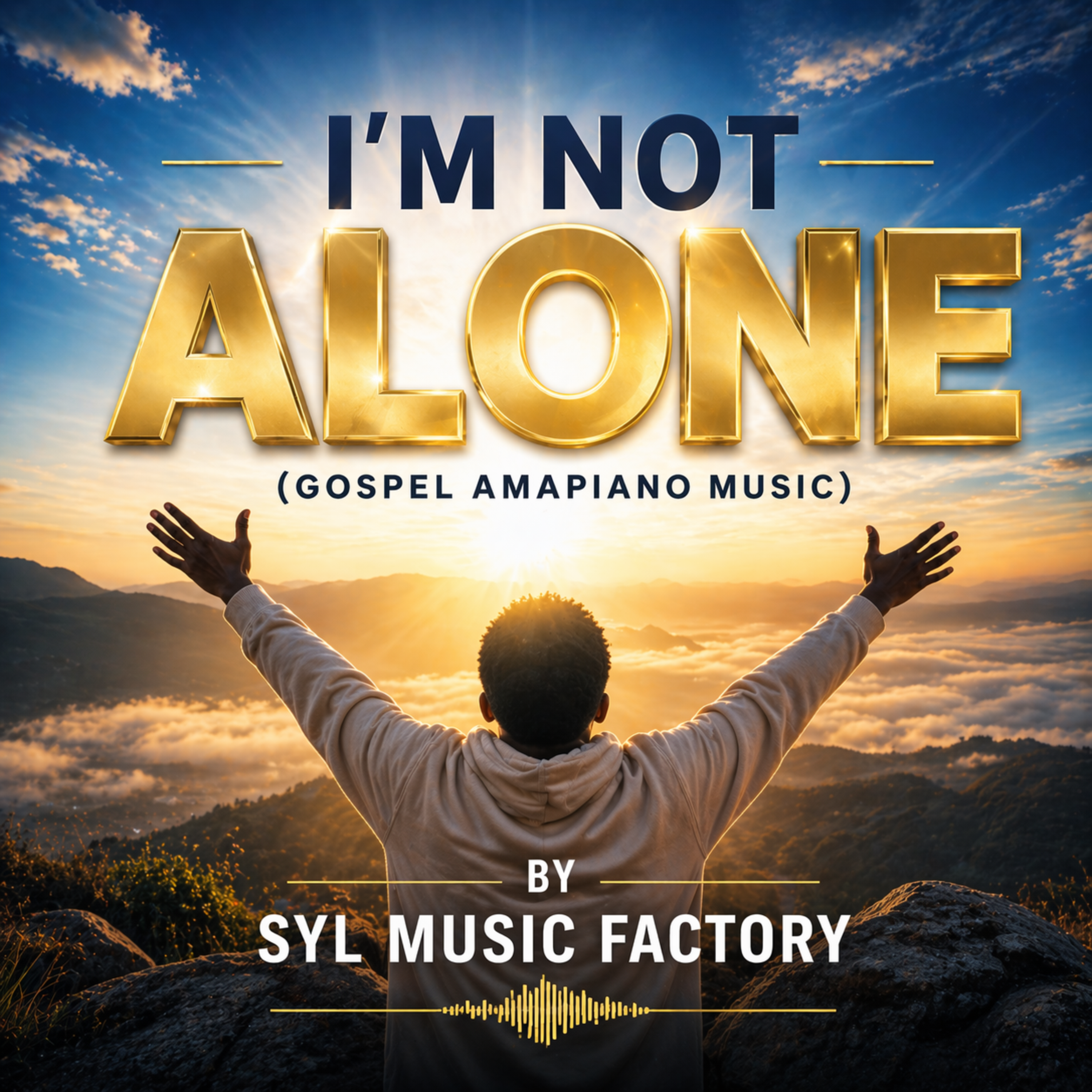 I'M NOT ALONE (GOSPEL AMAPIANO MUSIC) artwork