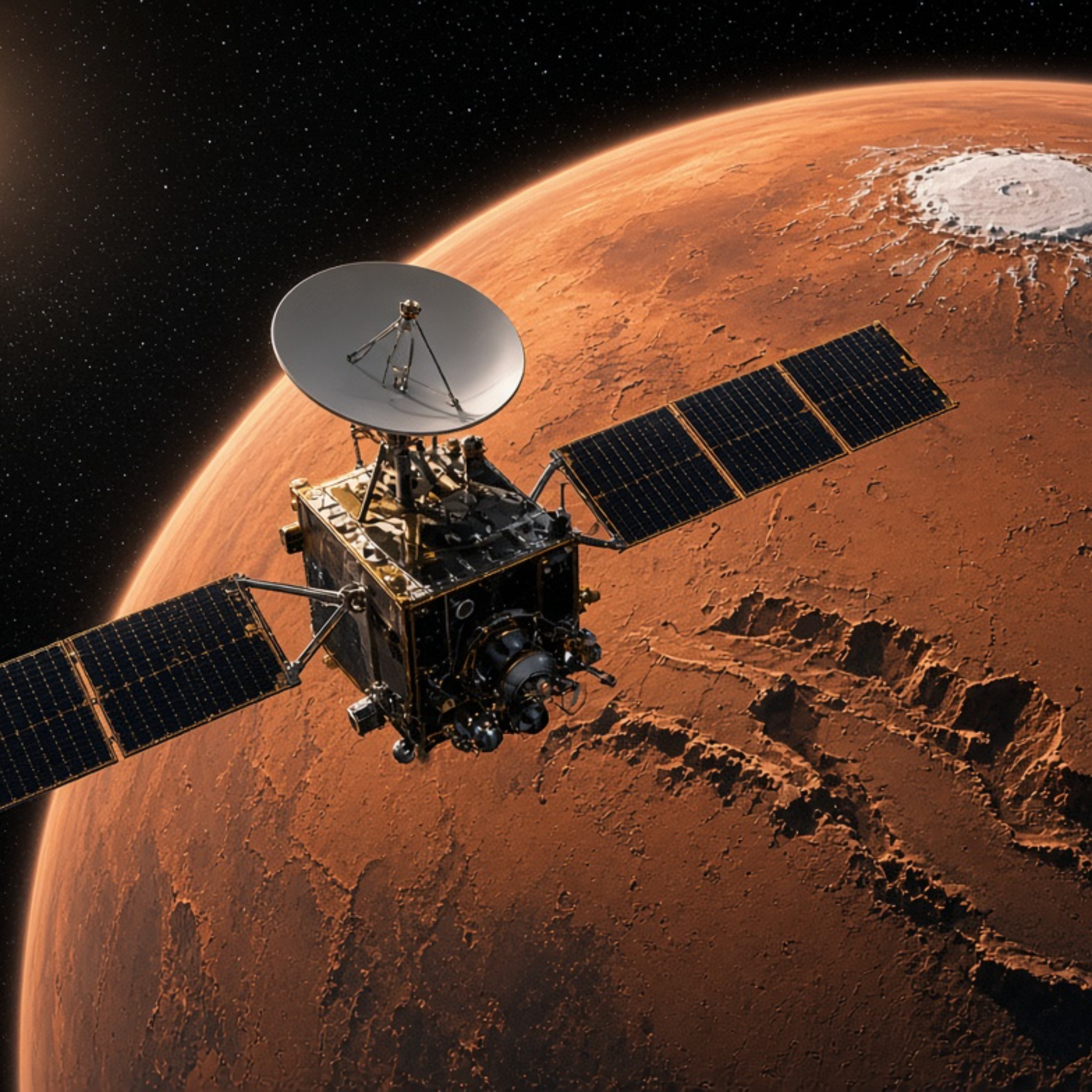 Mars Reconnaissance Orbiter by CosmicBeyond cover art