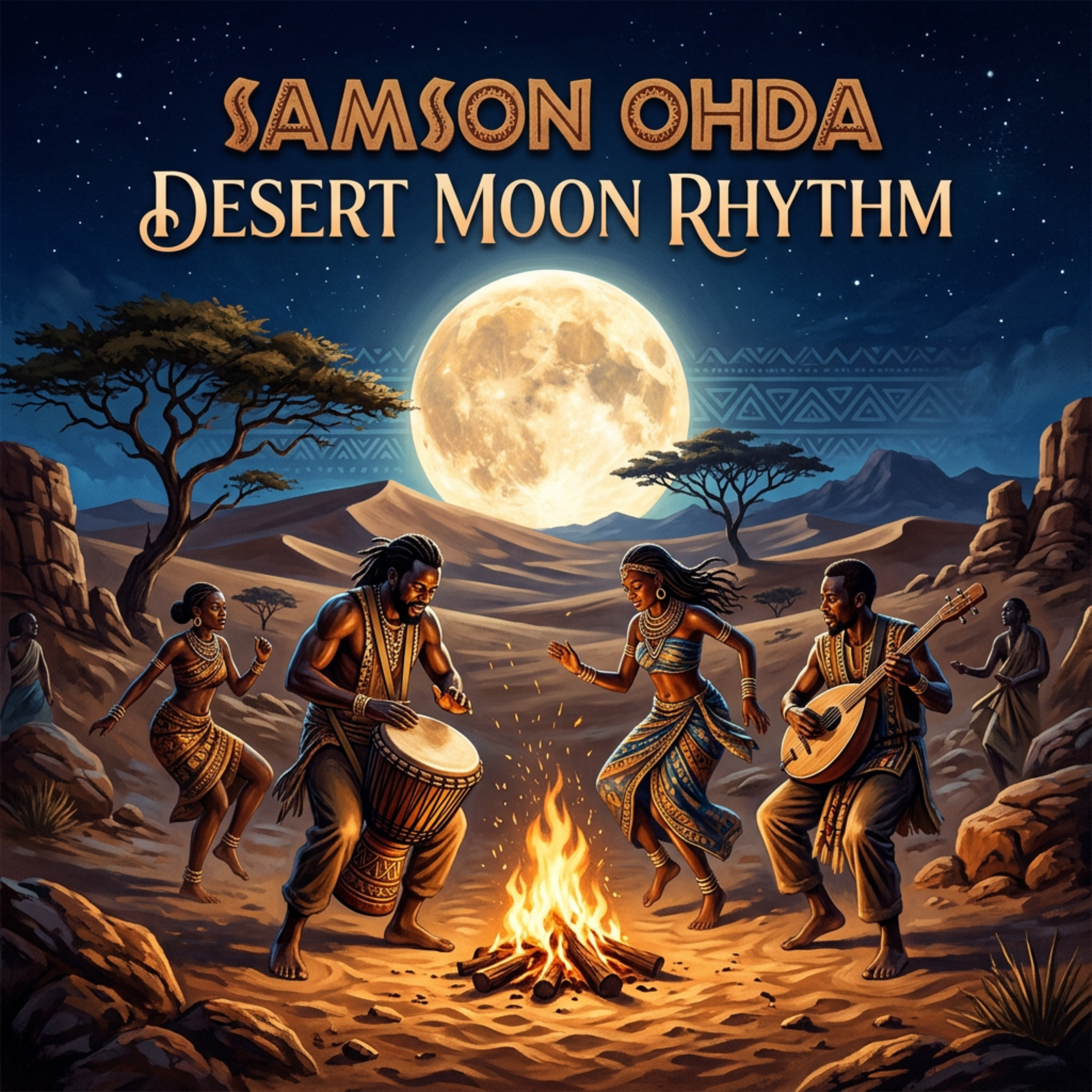 Desert Moon Rhythm by Samson Ohda  cover art