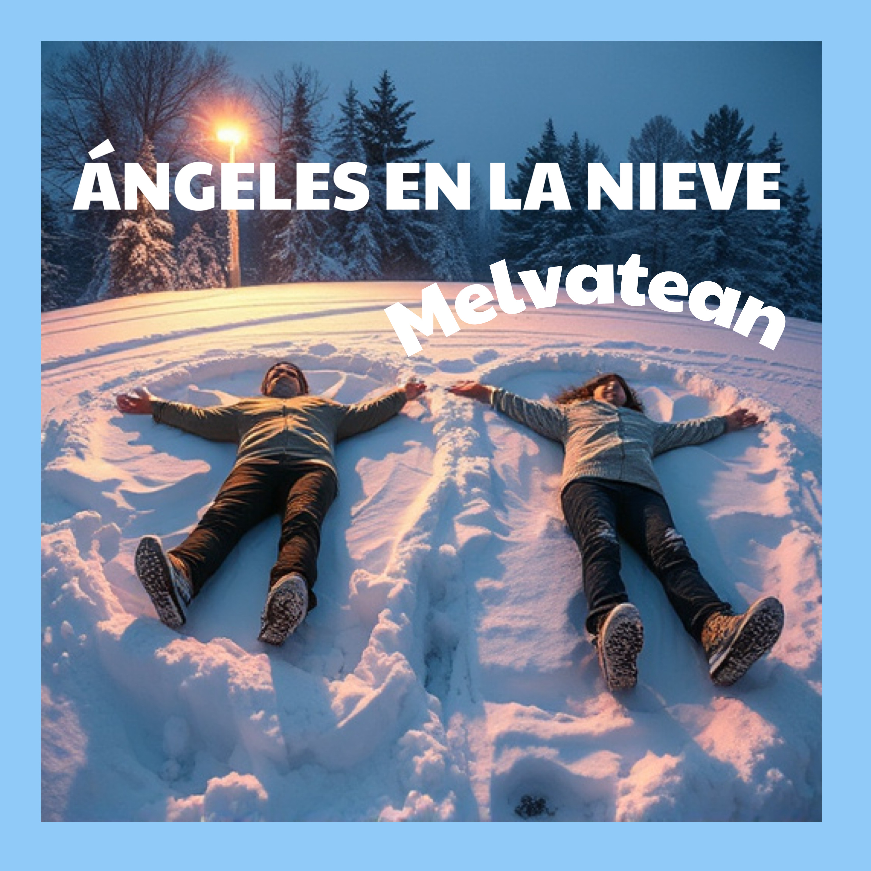 ÁNGELES EN LA NIEVE artwork