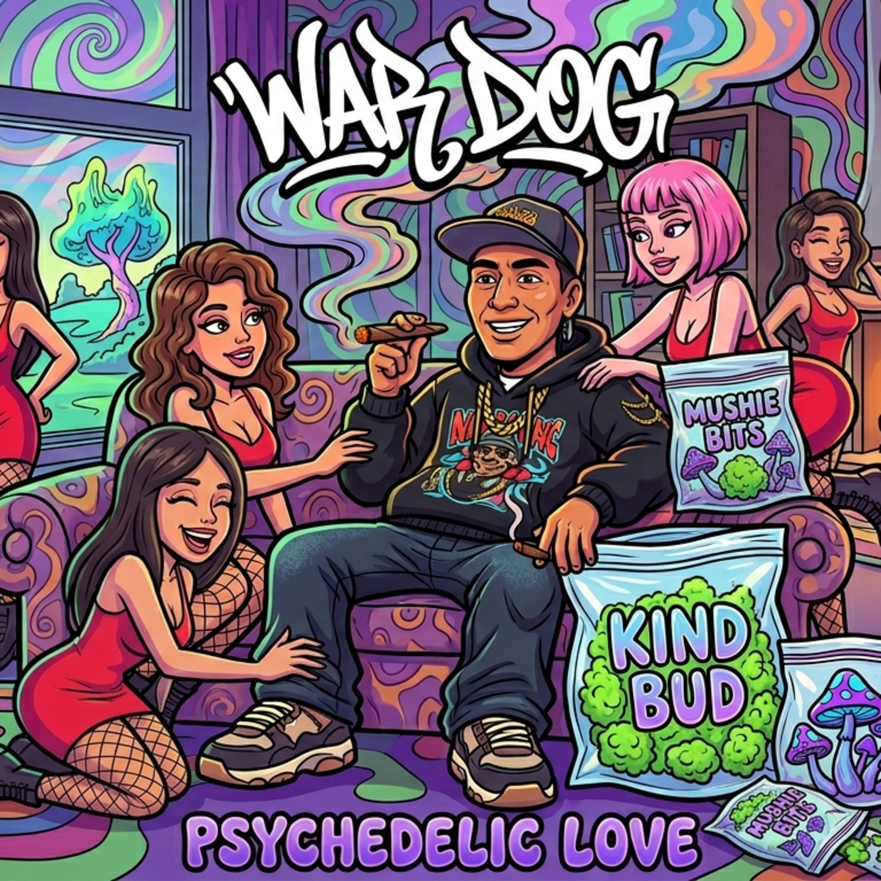 Psychedelic Love by War Dog cover art
