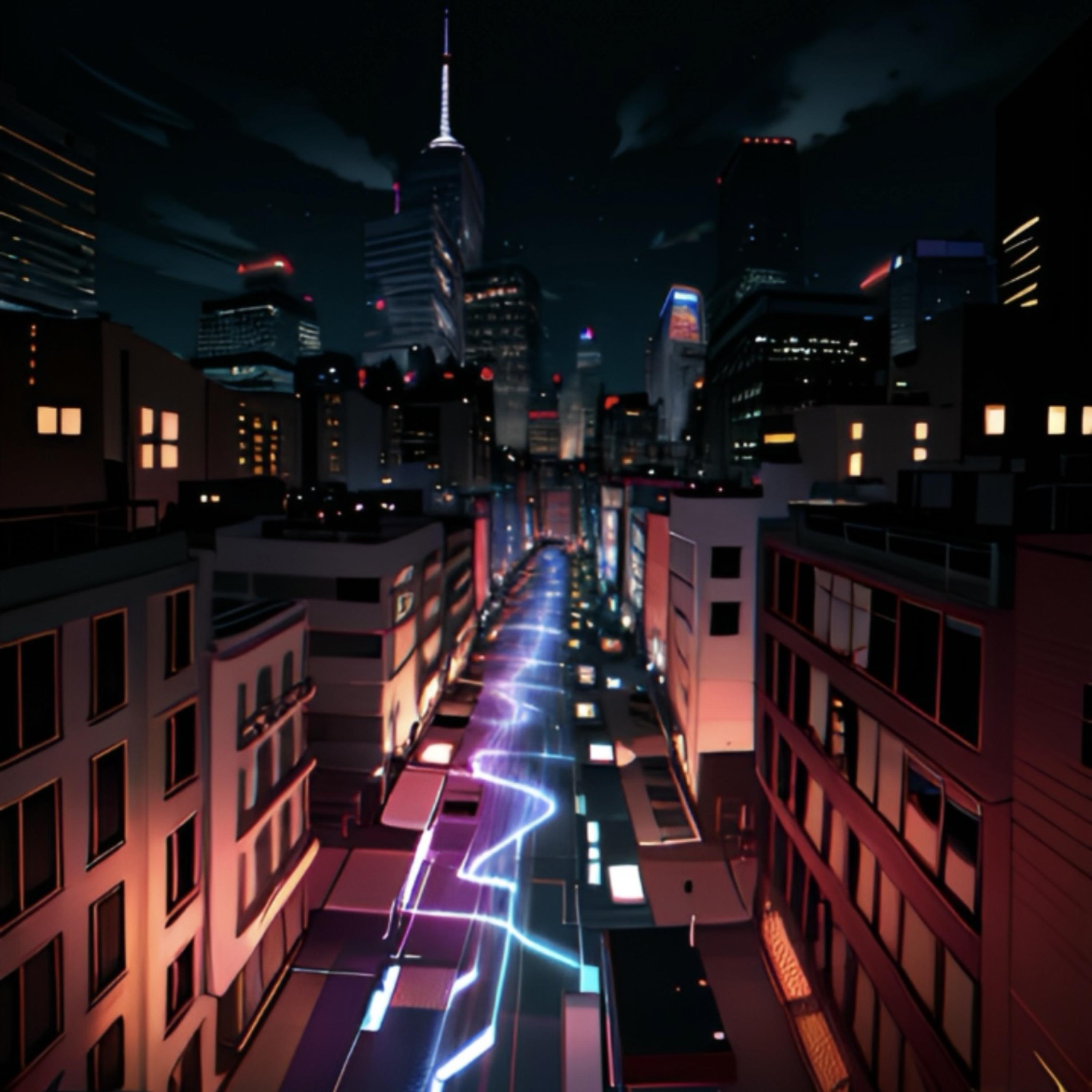 City Lights (Times Square) artwork