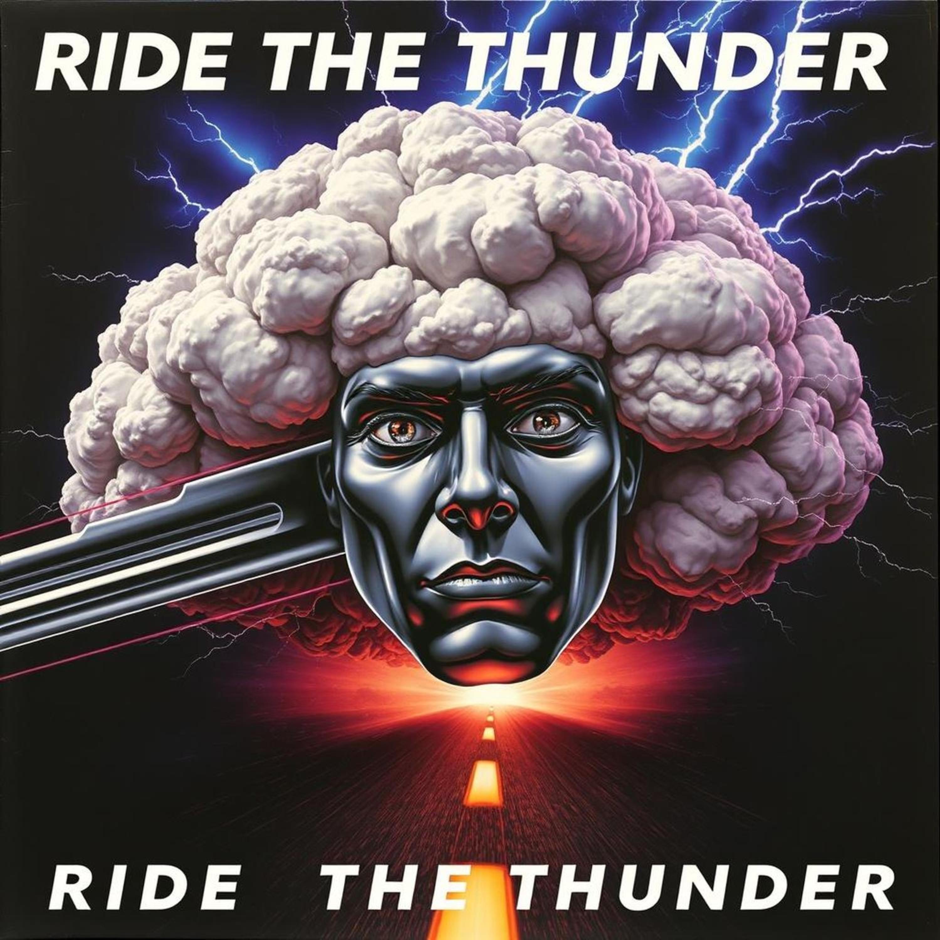 RIDE THE THUNDER. artwork