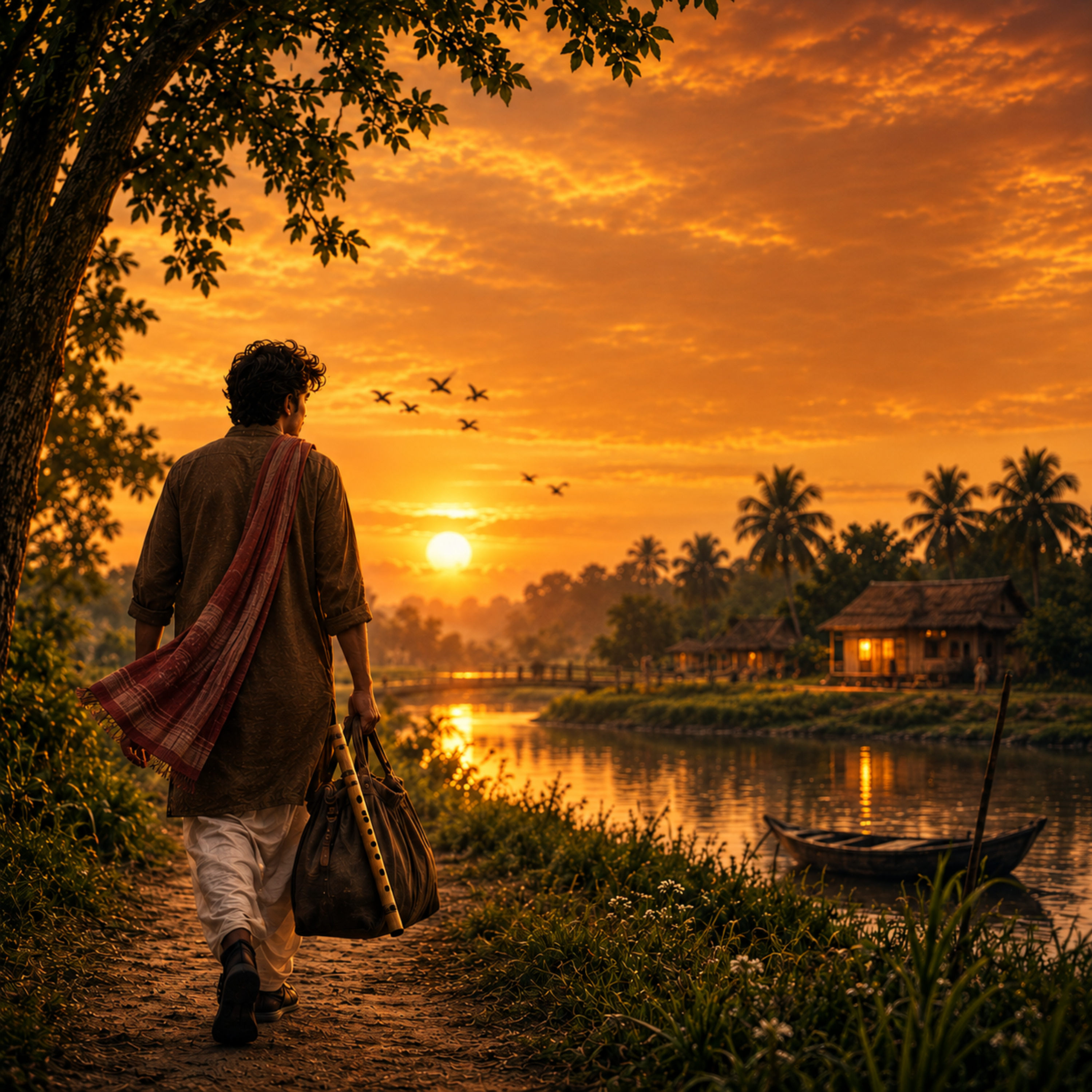 Melody of the Way Home by Rabiul Karim cover art
