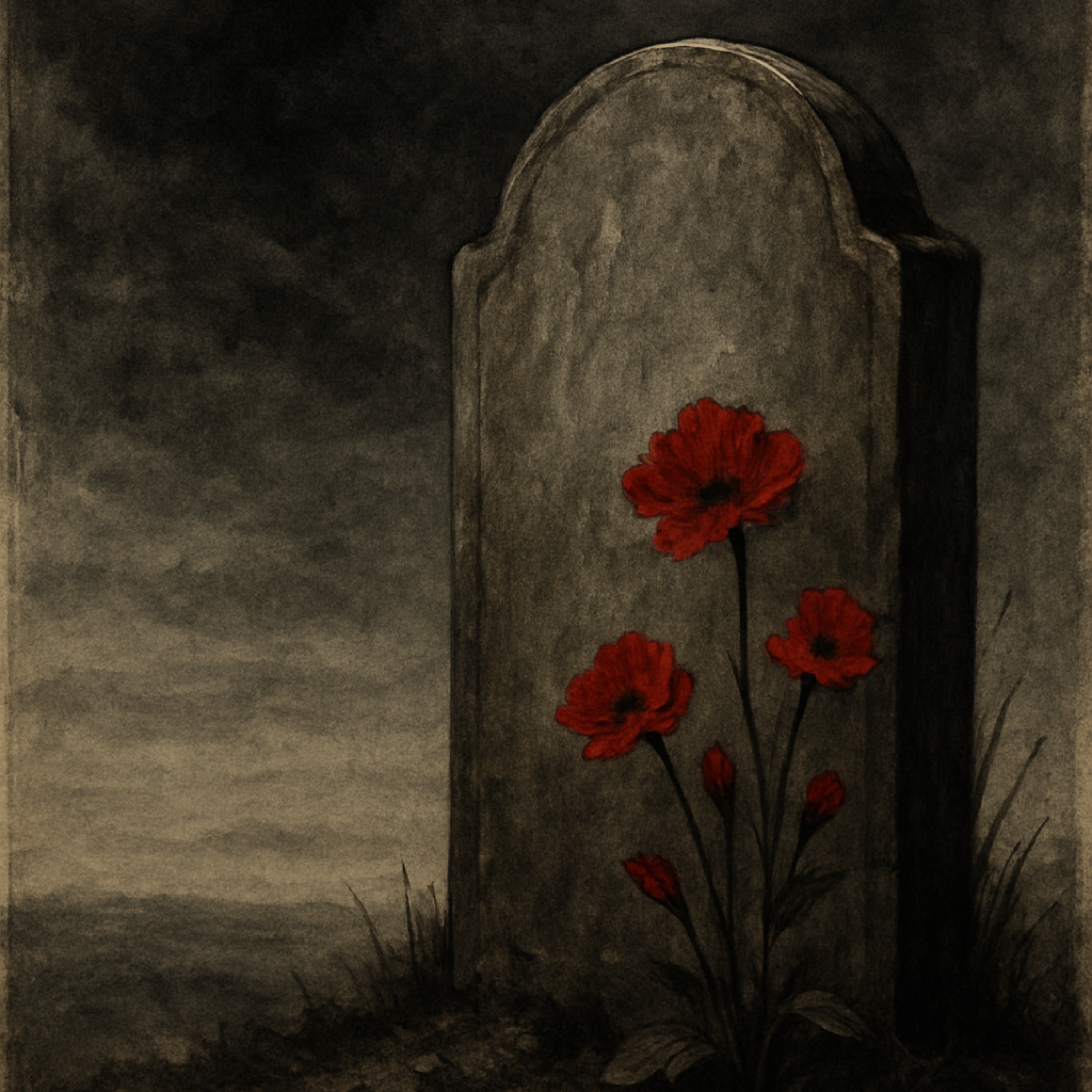 buried my hope next to your name artwork