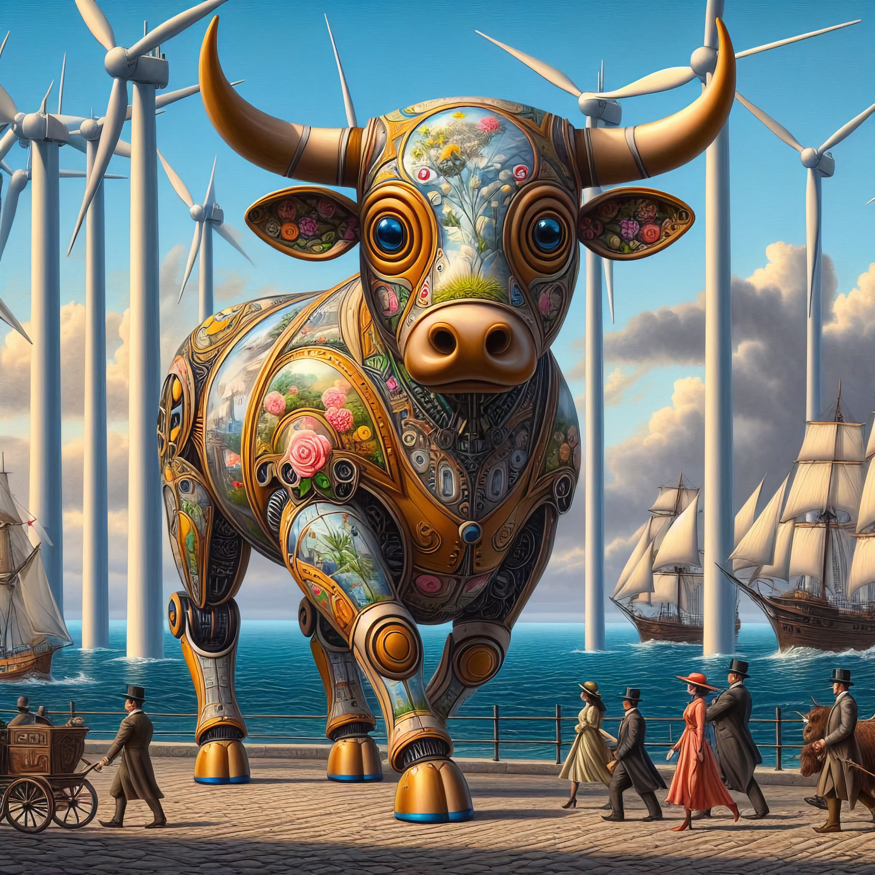 La Puerta Azul artwork