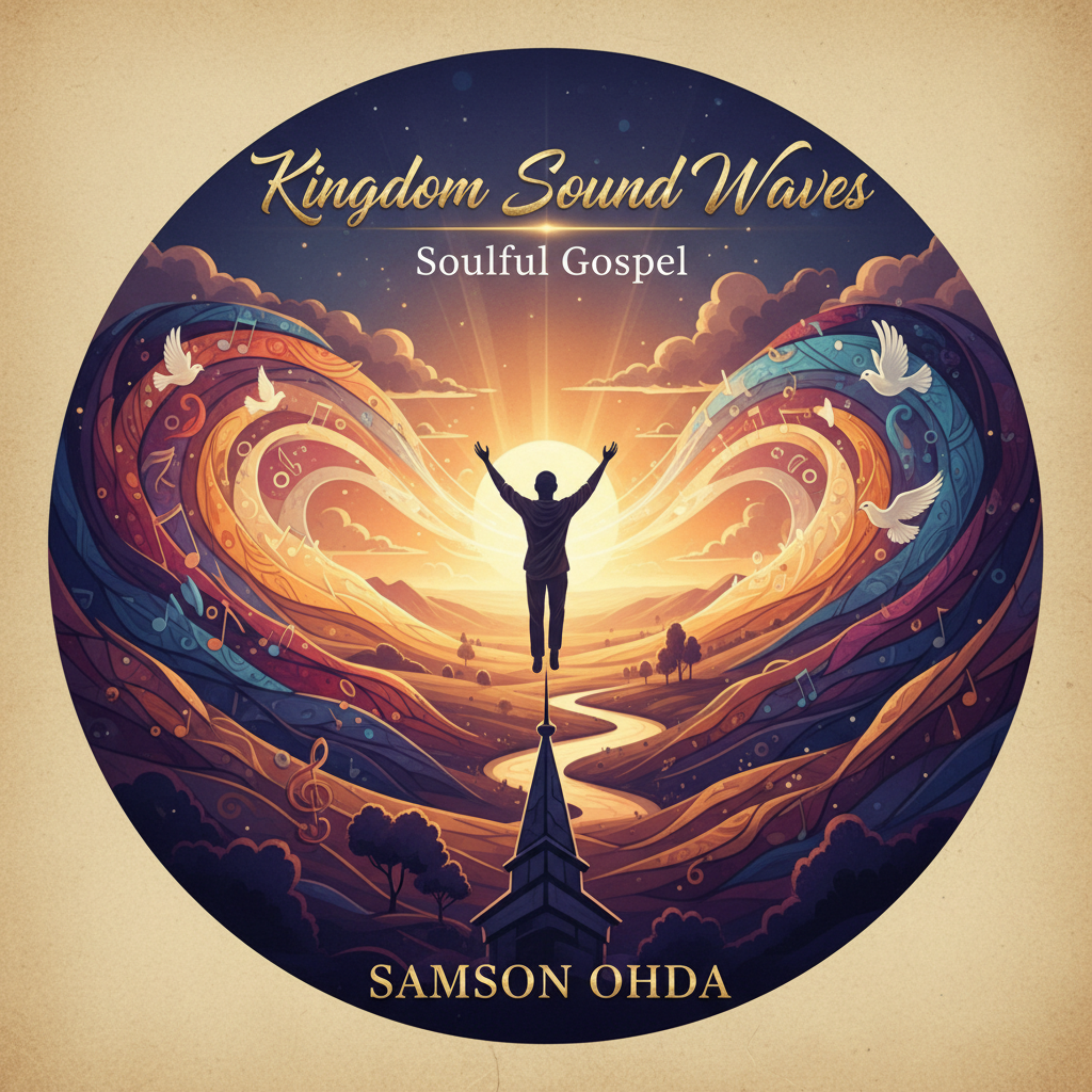 Kingdom Sound Waves by Samson Ohda  cover art