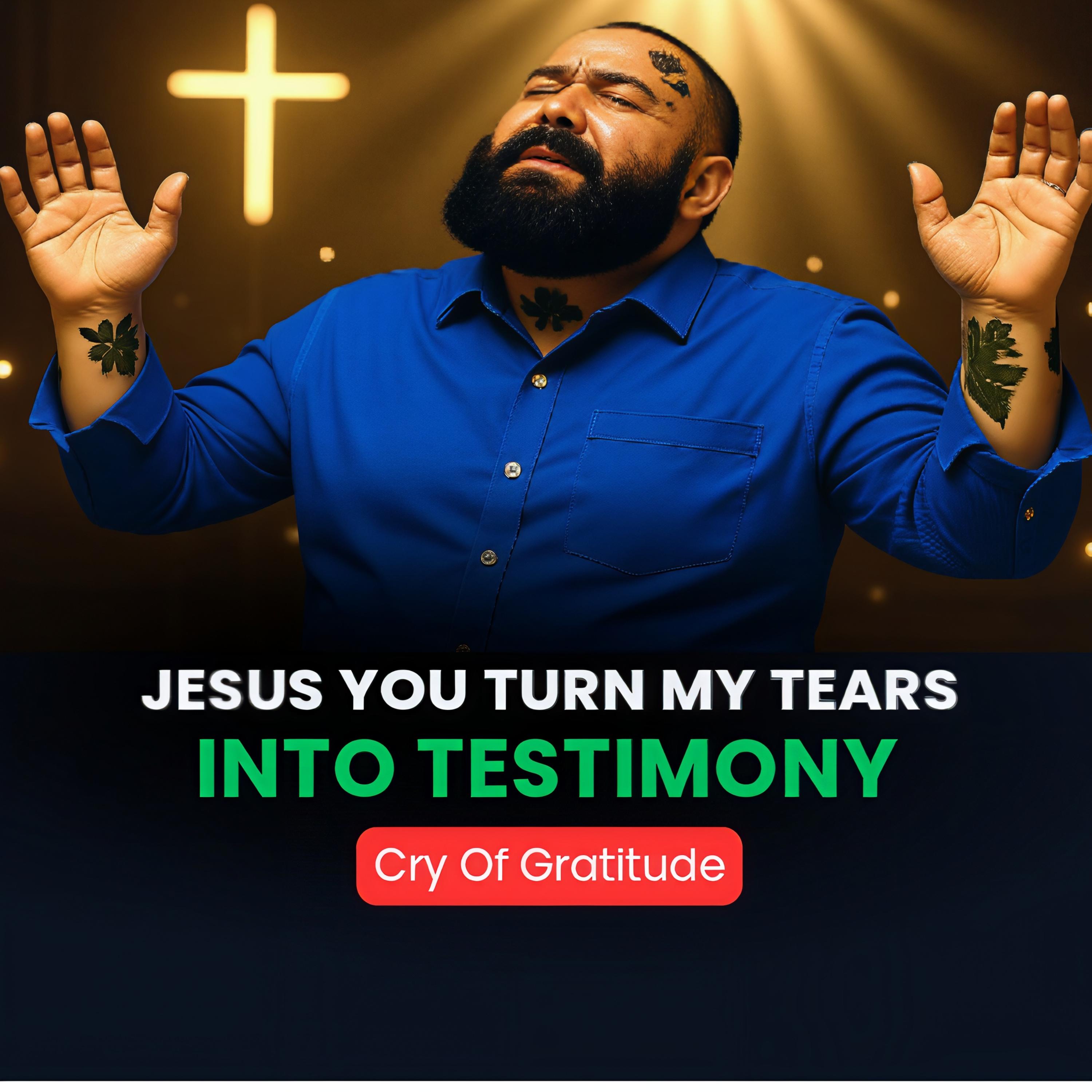 Jesus You Turn My Tears Into Testimony artwork