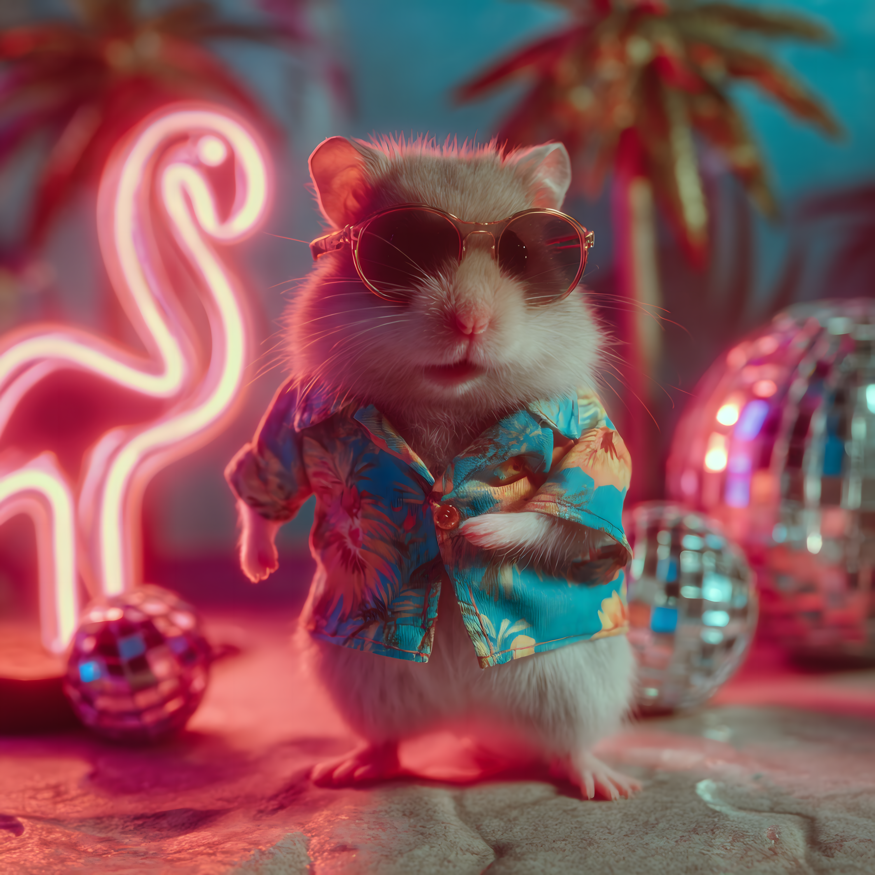 80s Miami Mirage artwork