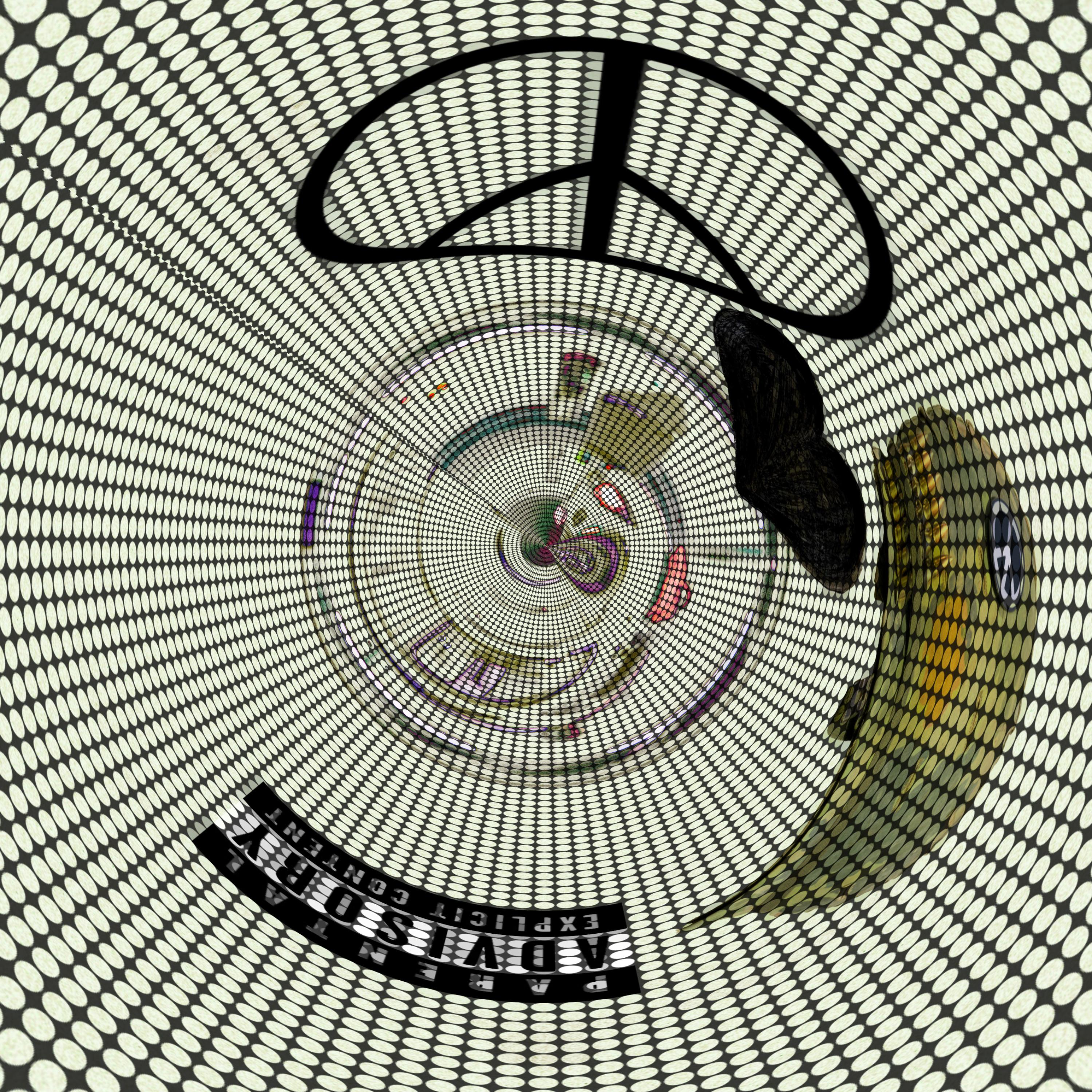 peace, love & war artwork