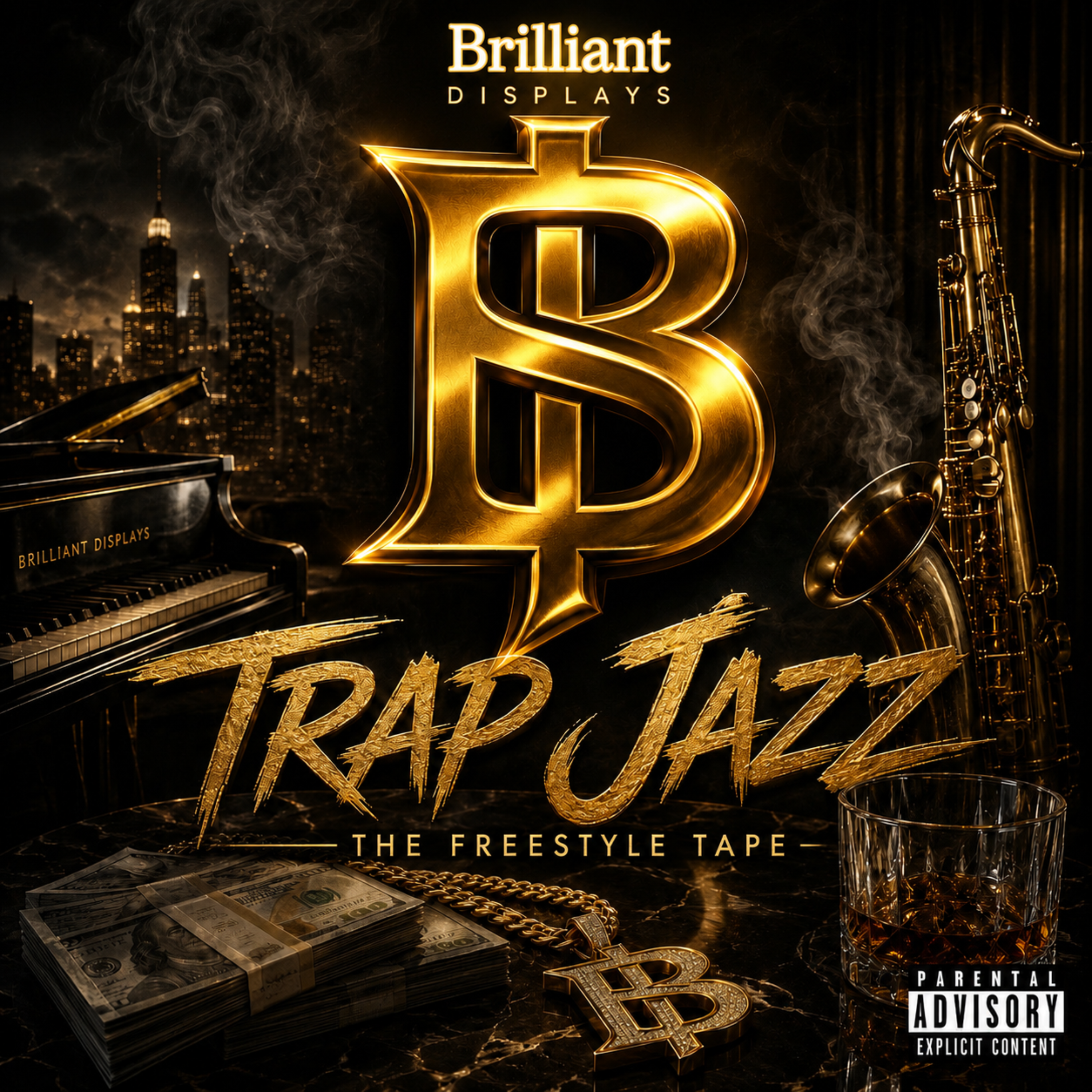 Trap Jazz The Freestyle Tape by Brilliant Displays cover art