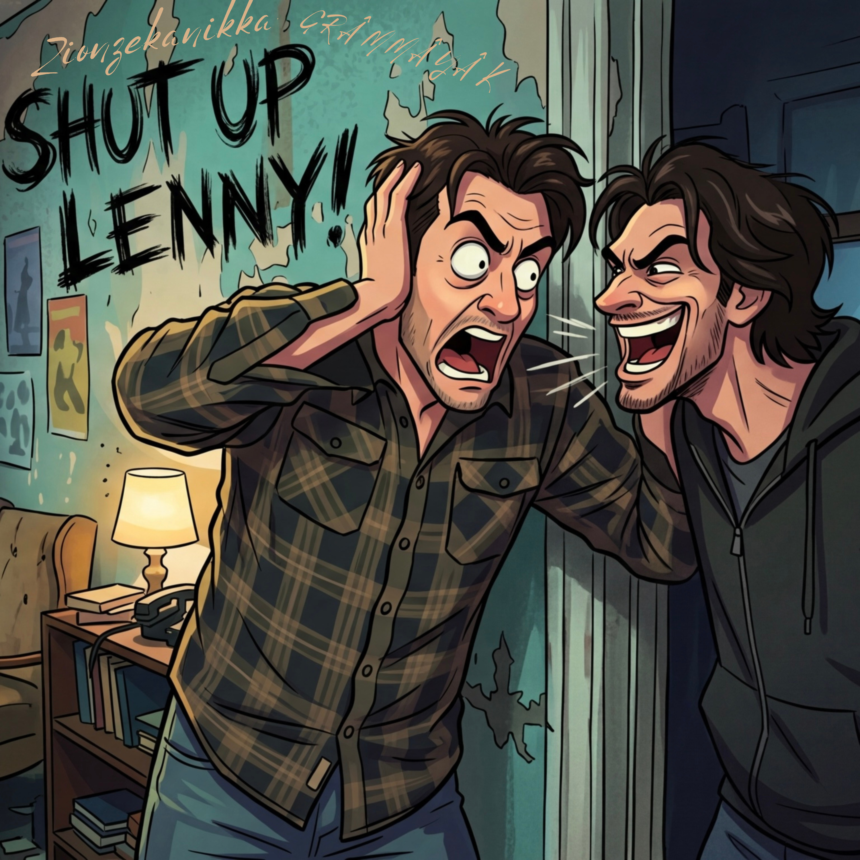 Shut Up Lenny! artwork