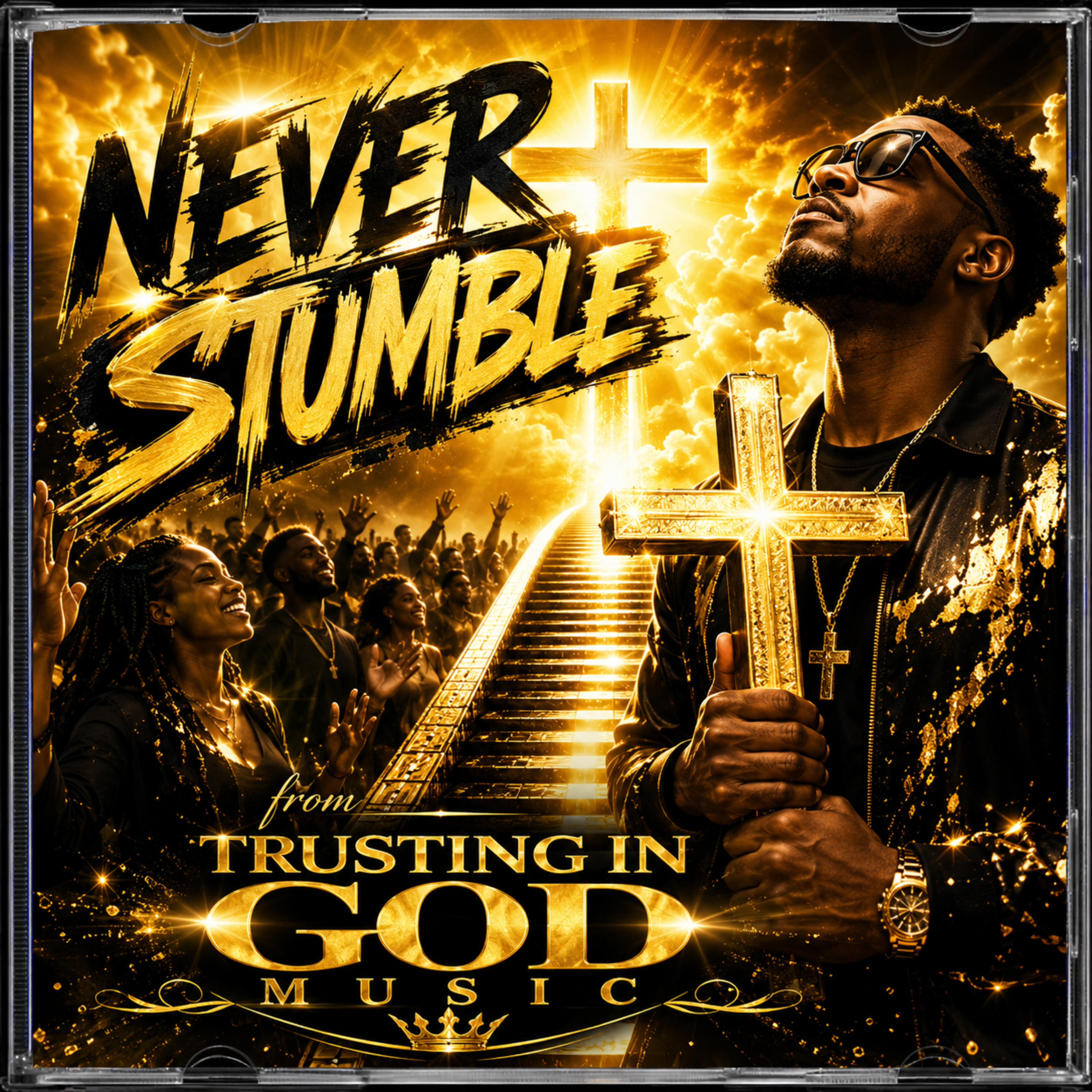 Never Stumble by Trusting in God Music cover art