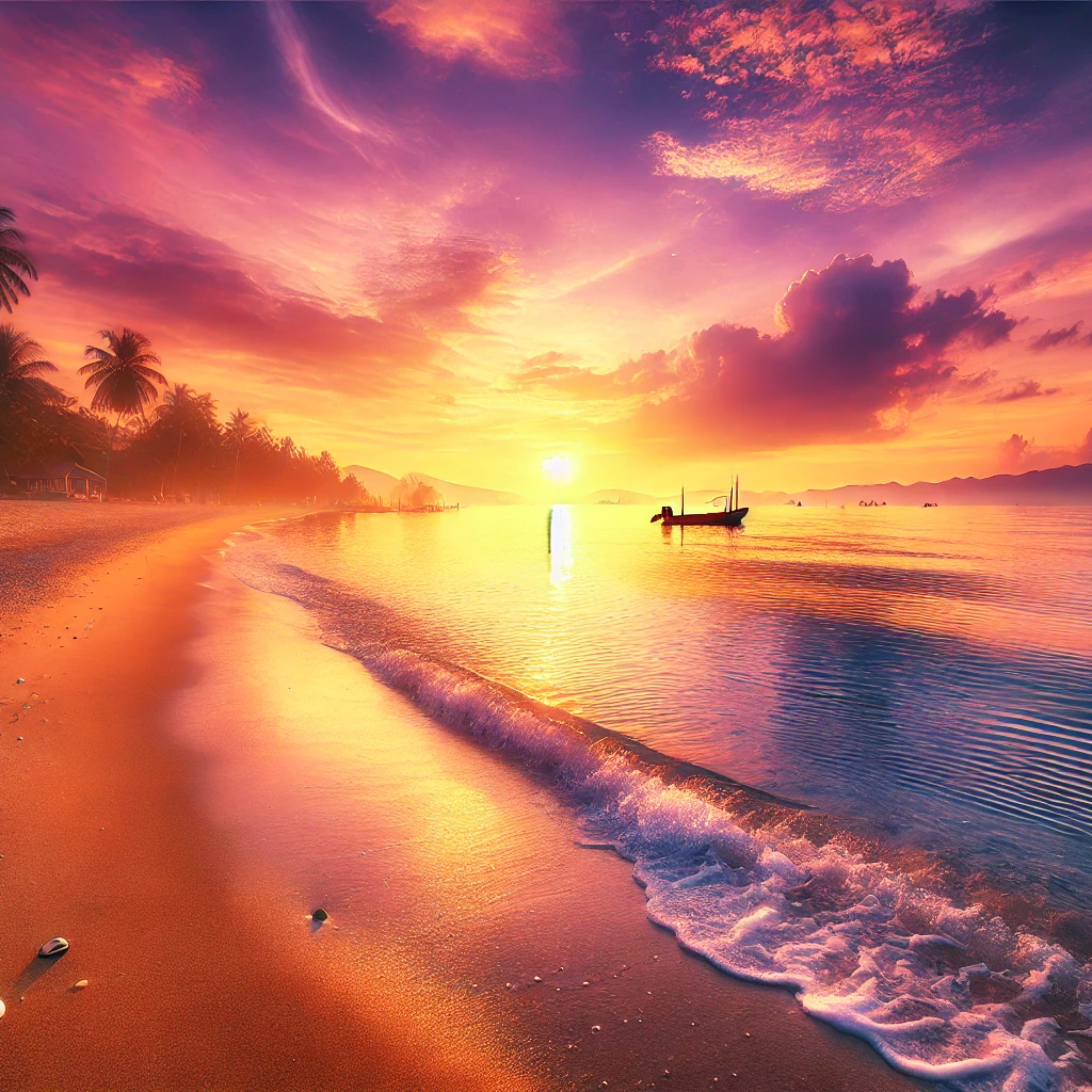 Seaside Sunrise artwork