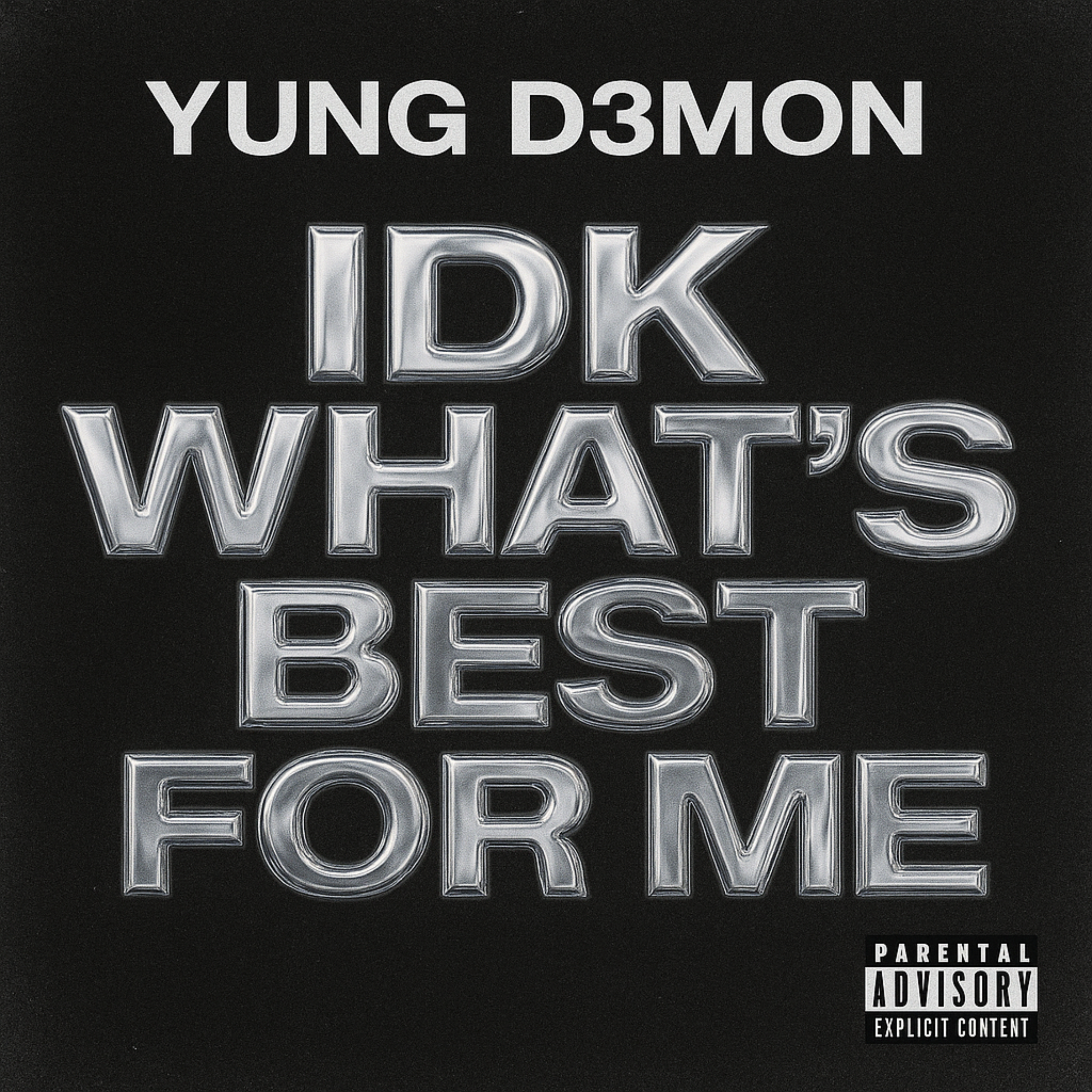 IDK WHAT’S BEST FOR ME by K SERAPH cover art