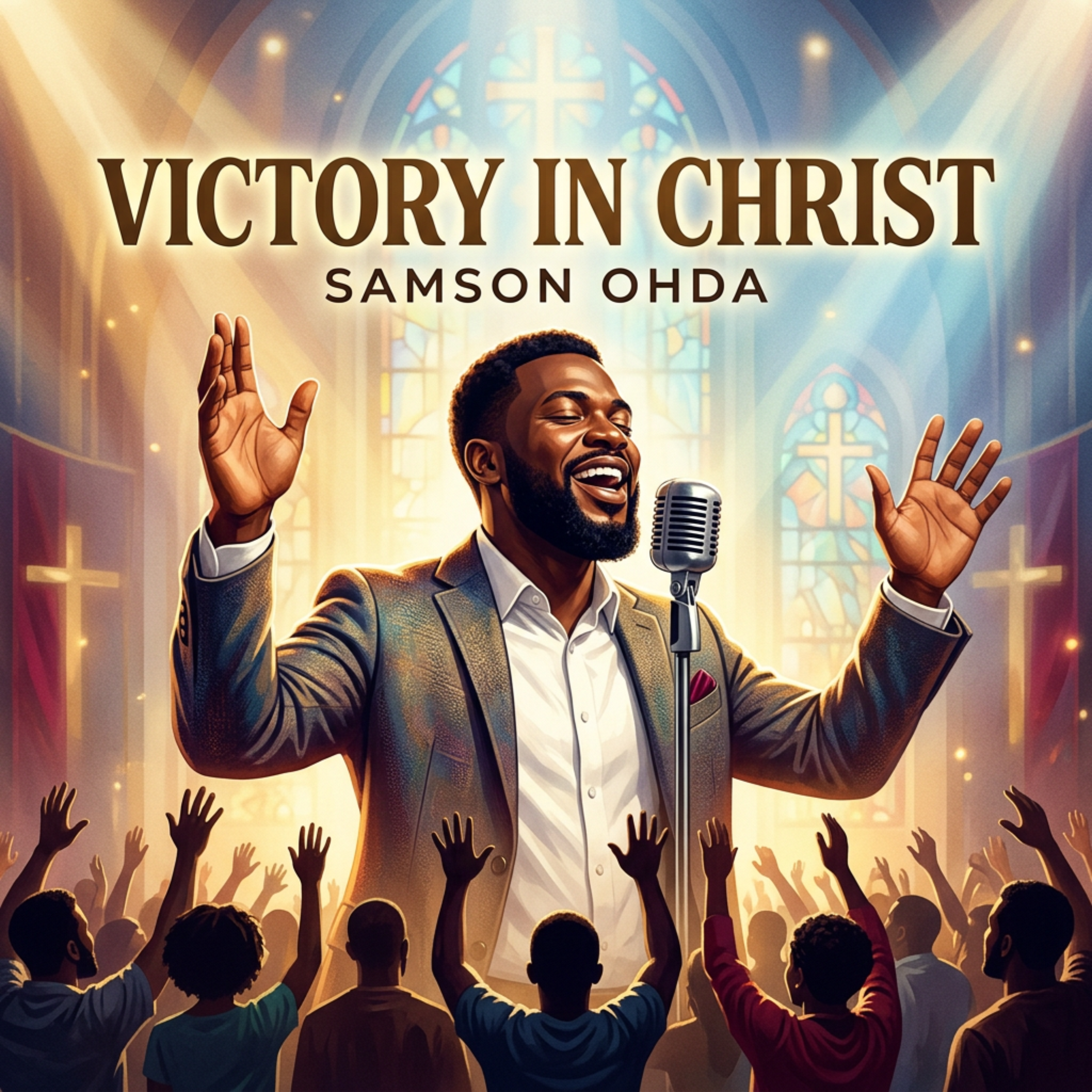 Victory in Christ by Samson Ohda  cover art