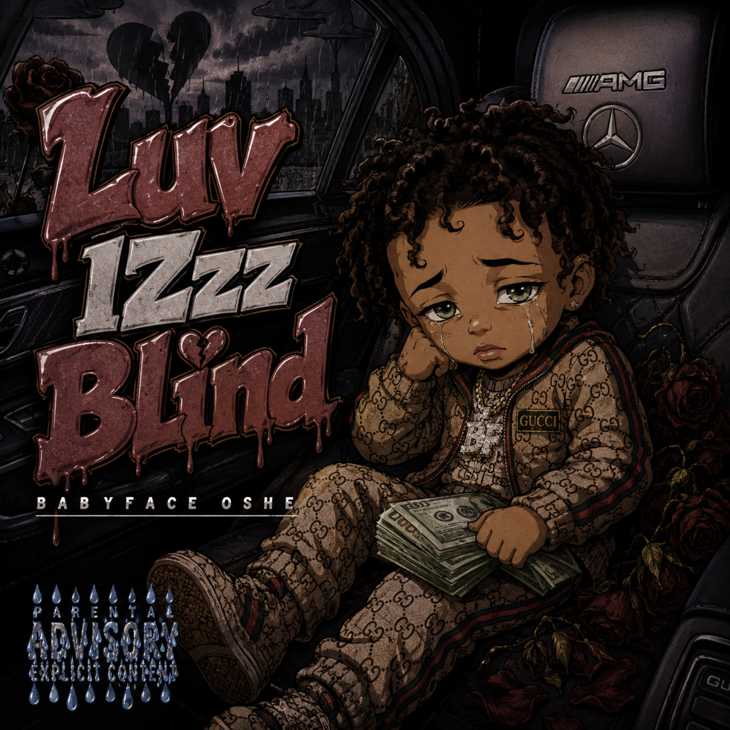 Luv IZzz Blind by BabyFace Oshe cover art