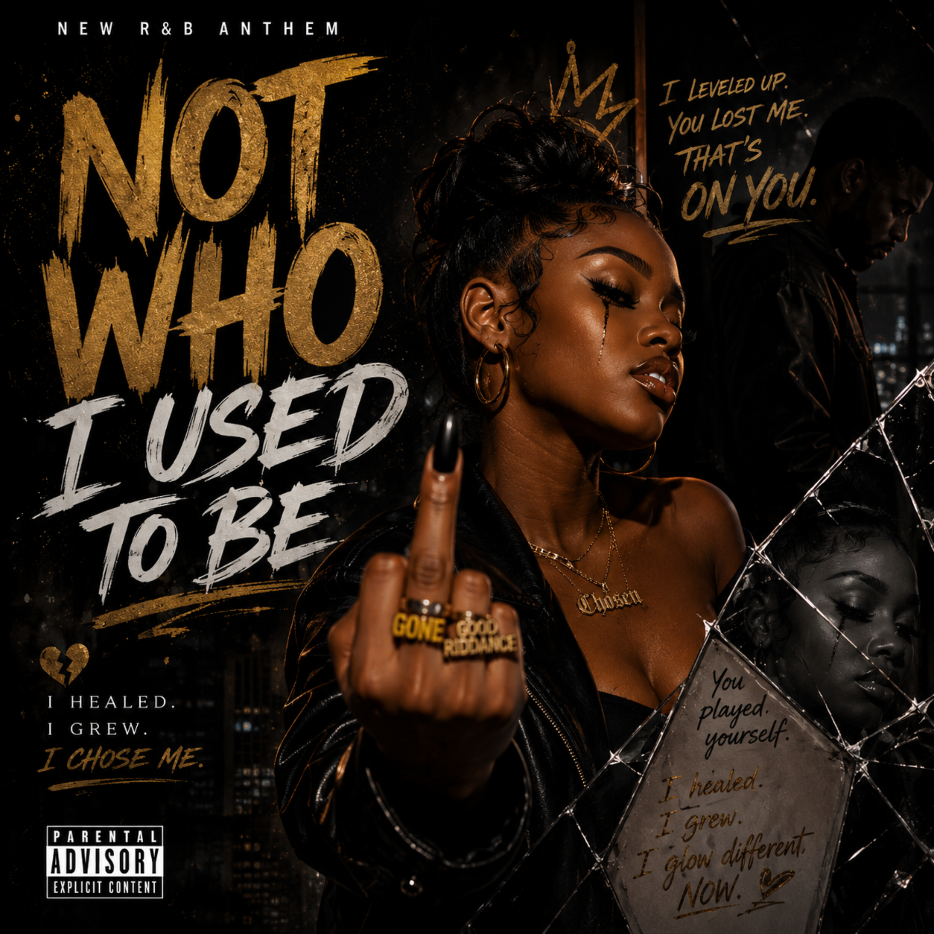Not Who I Used To Be by Shandrea Miles cover art