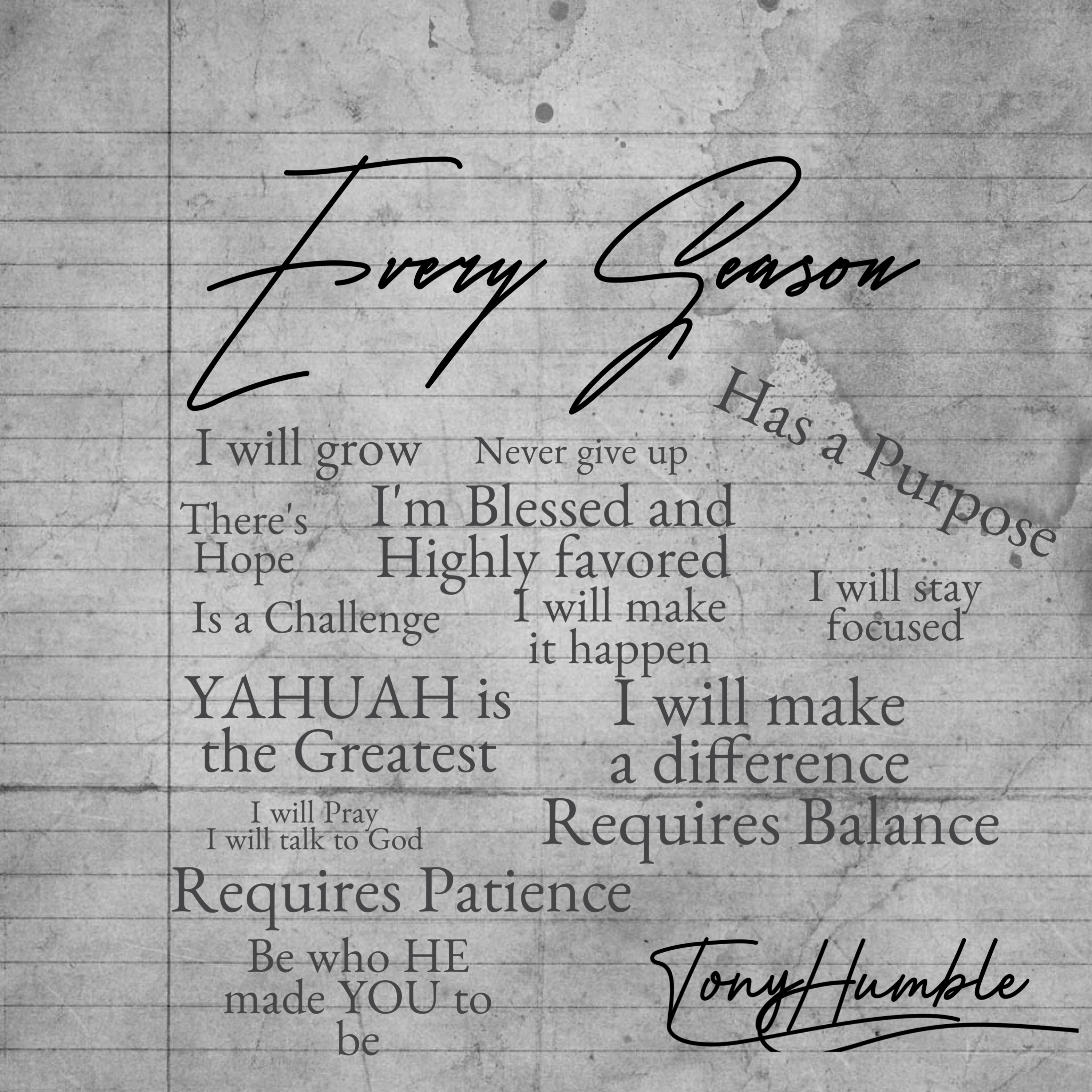 Every Season by TonyHumble cover art