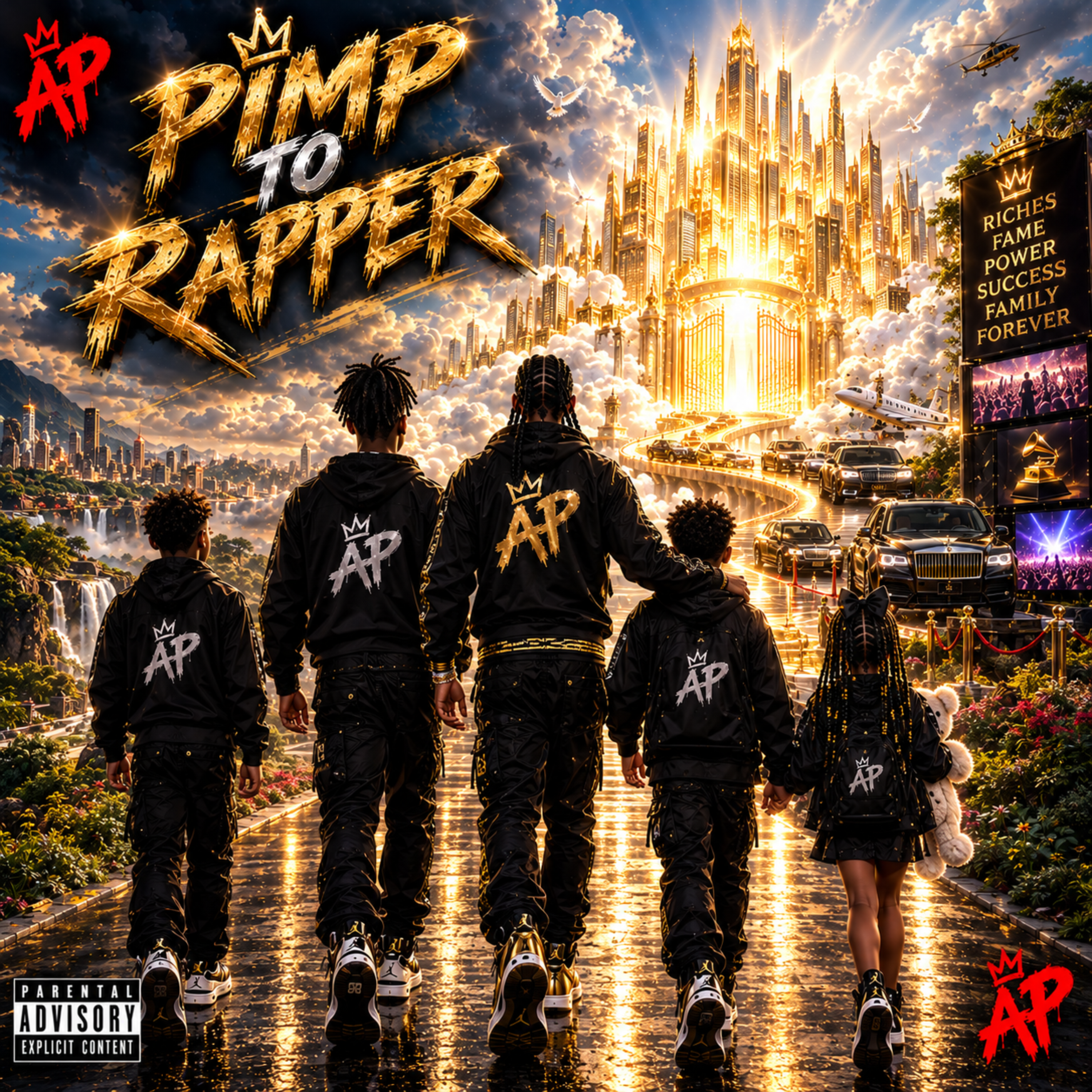 Pimp To Rapper by Austin AP Powers cover art
