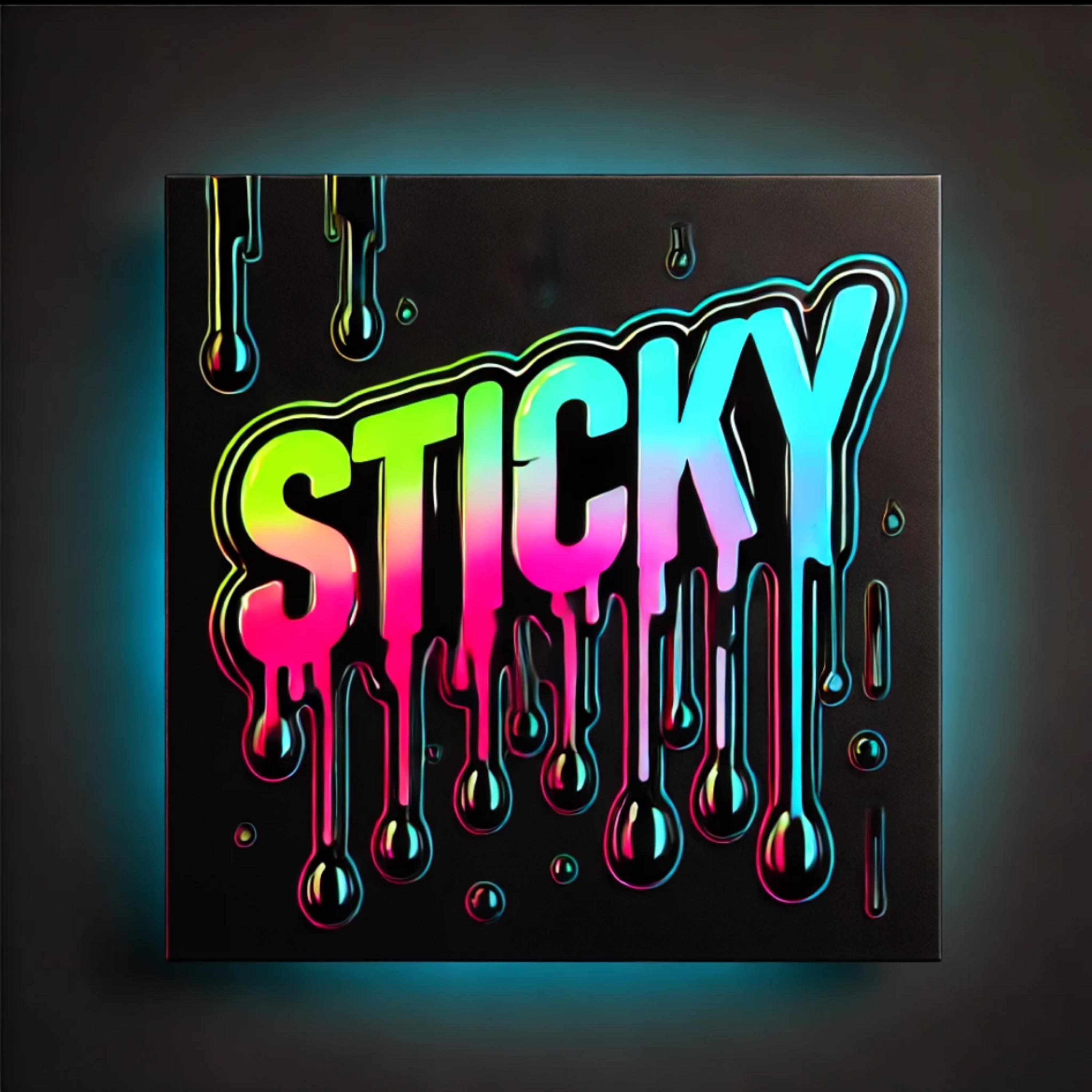 Sticky artwork