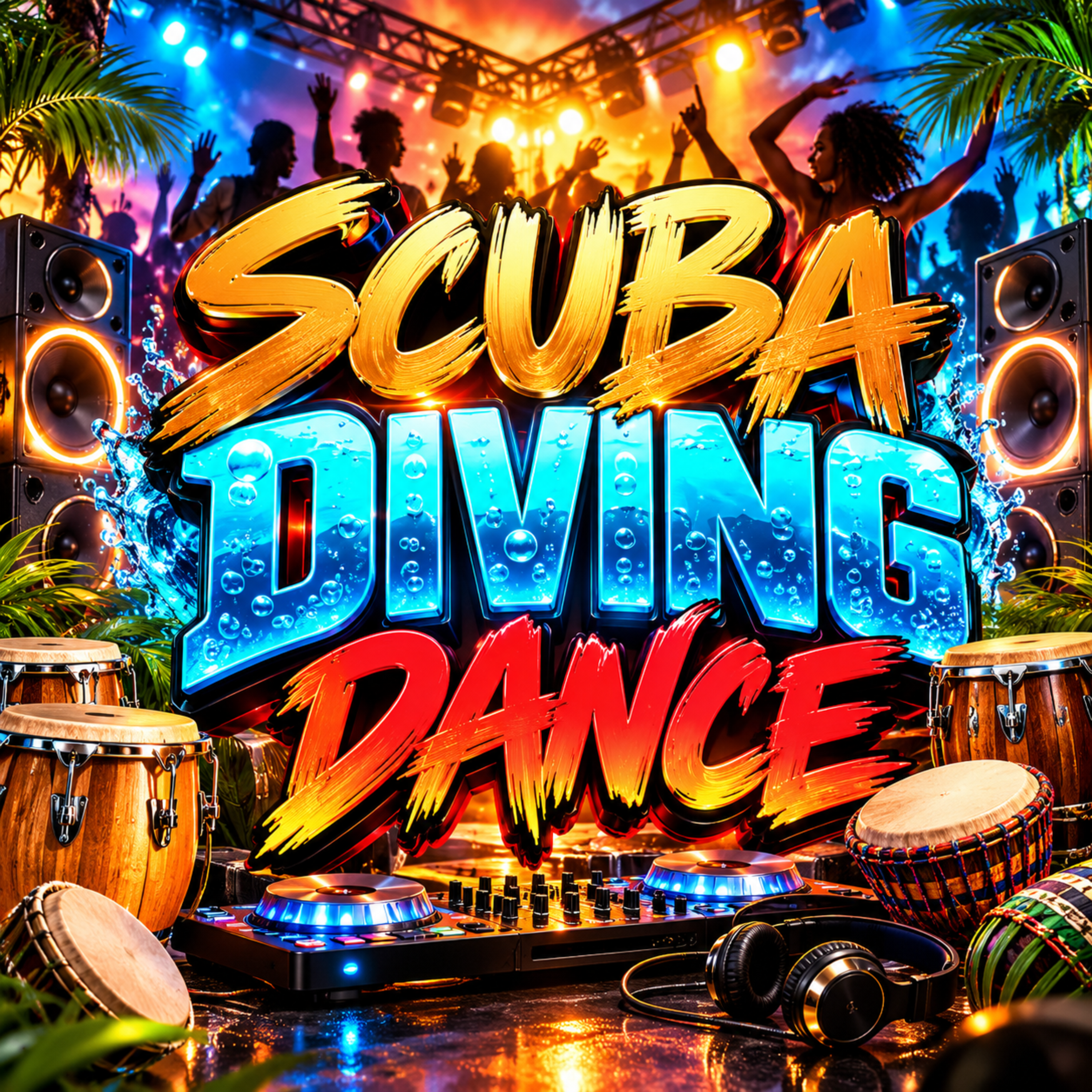 scuba diving dance by Dj1shot cover art