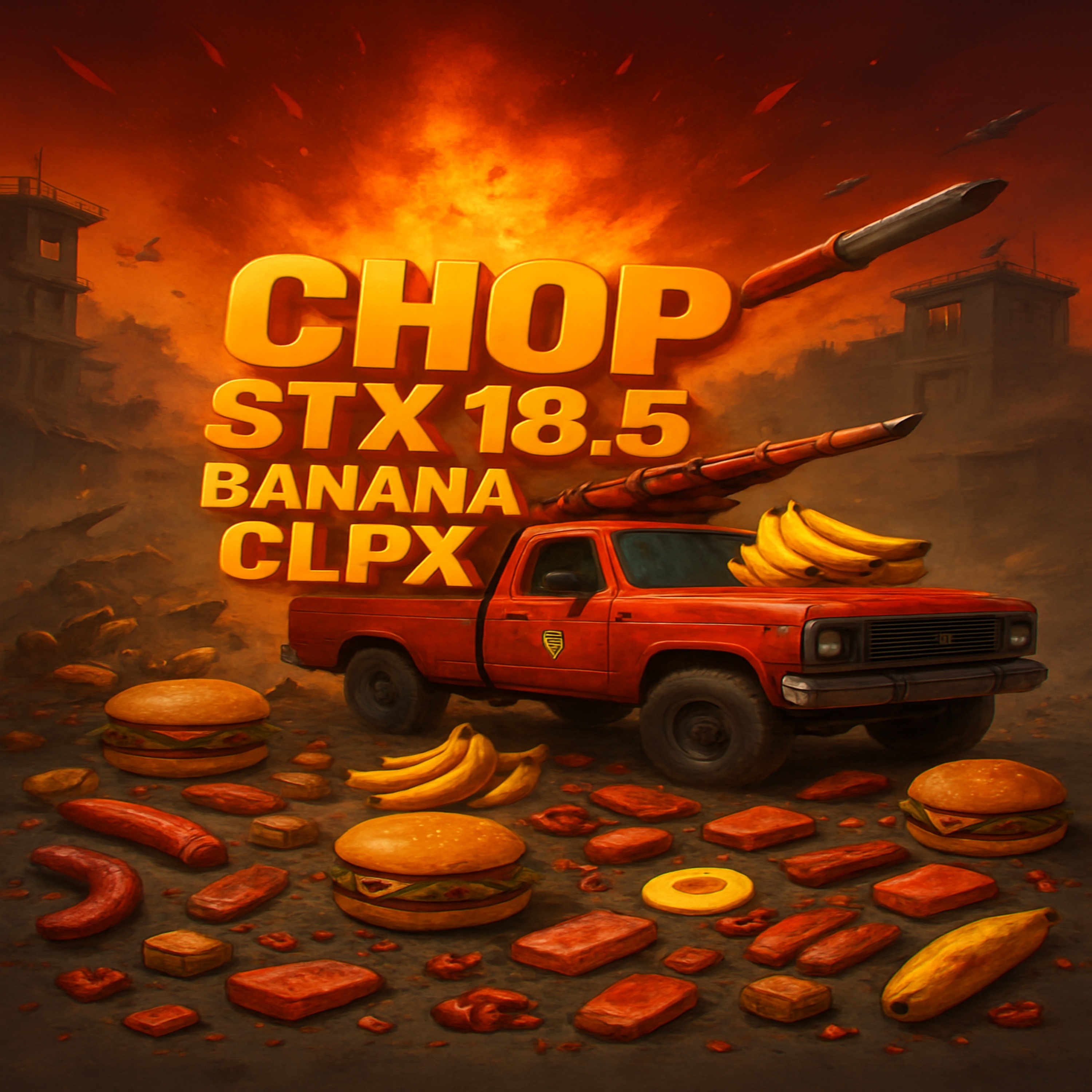 CHOP STX 18.5 BANANA CLPX artwork