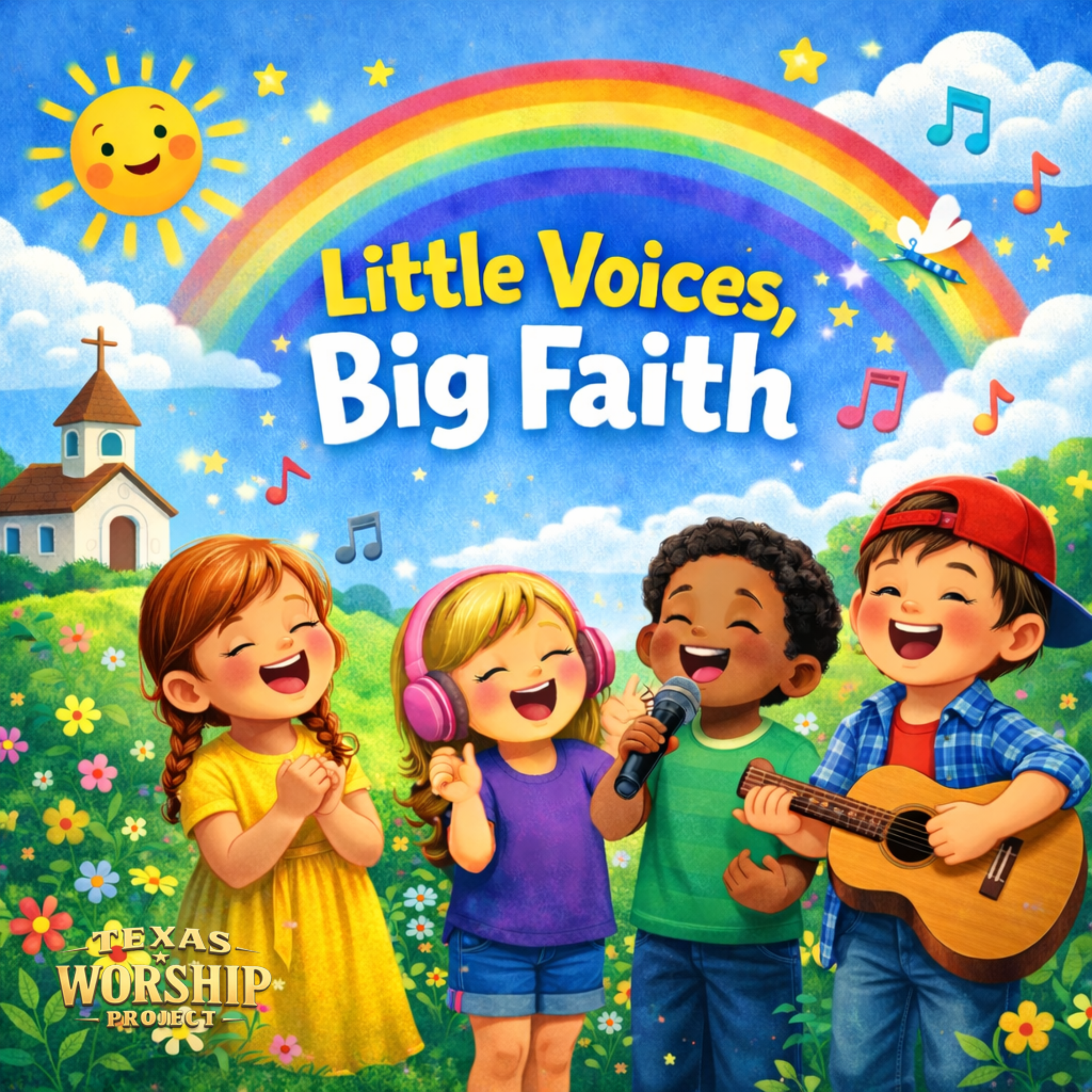Little Voices, Big Faith artwork