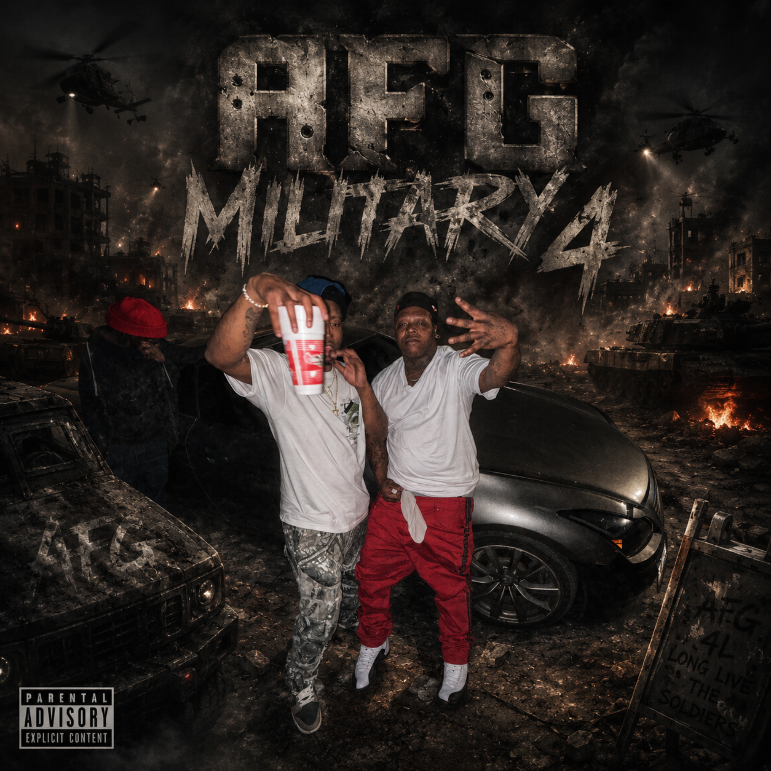 AFG MILITARY 4 by AFG Juan cover art