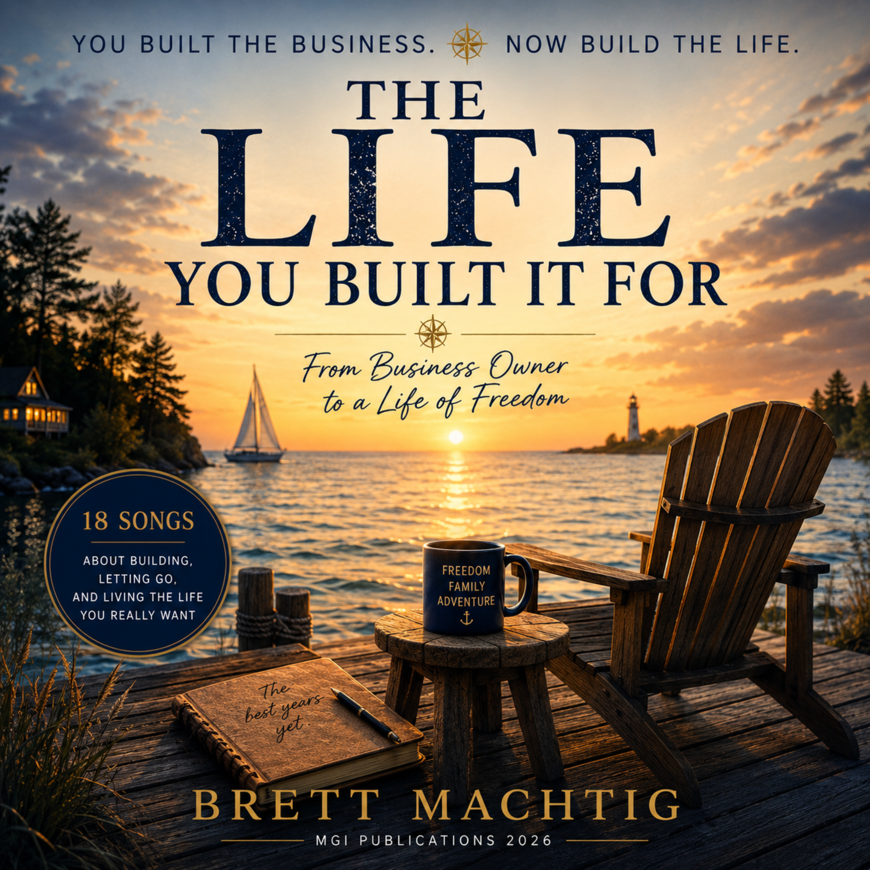 THE LIFE YOU BUILT IT FOR by Brett Machtig cover art