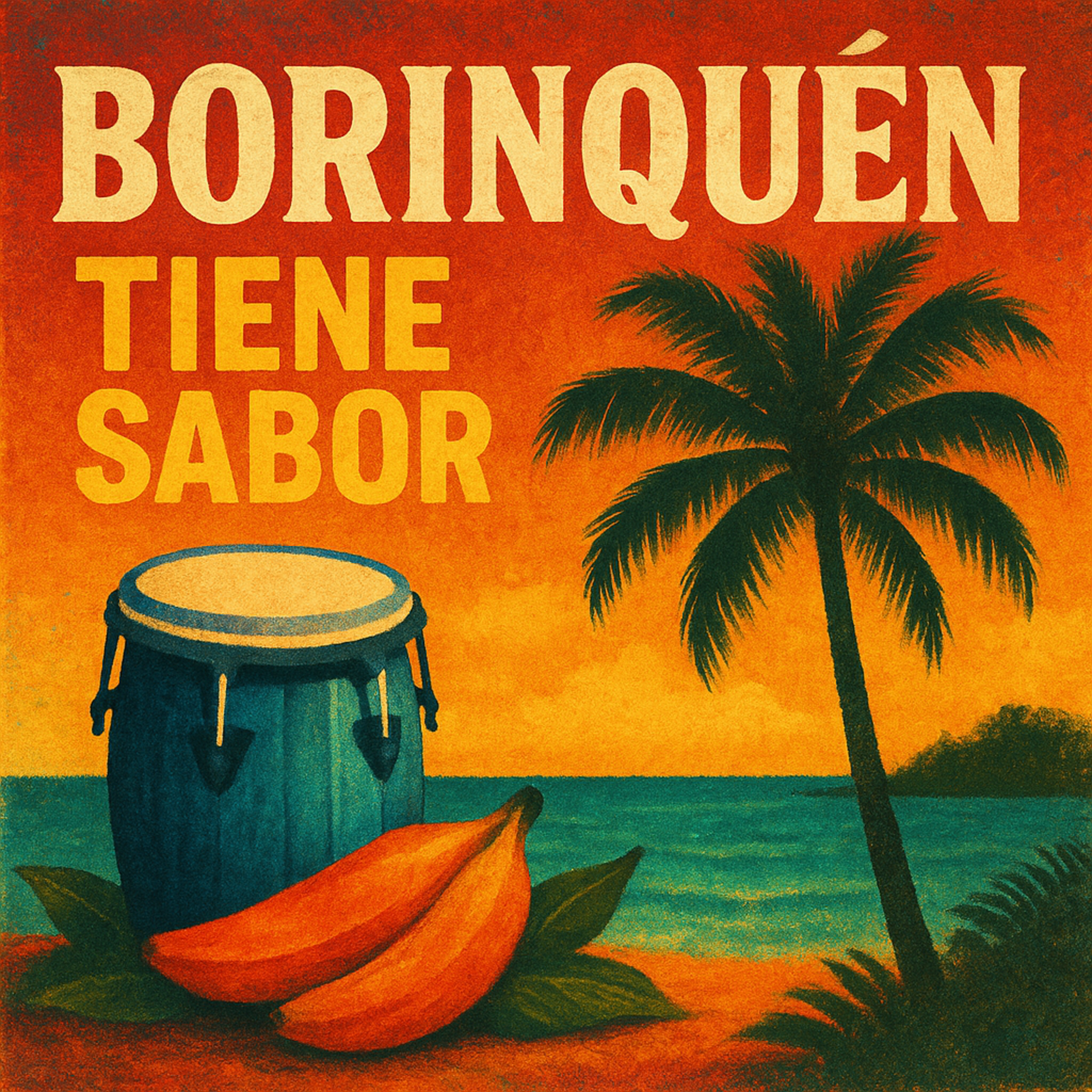 BORINQUEN TIENE SABOR artwork