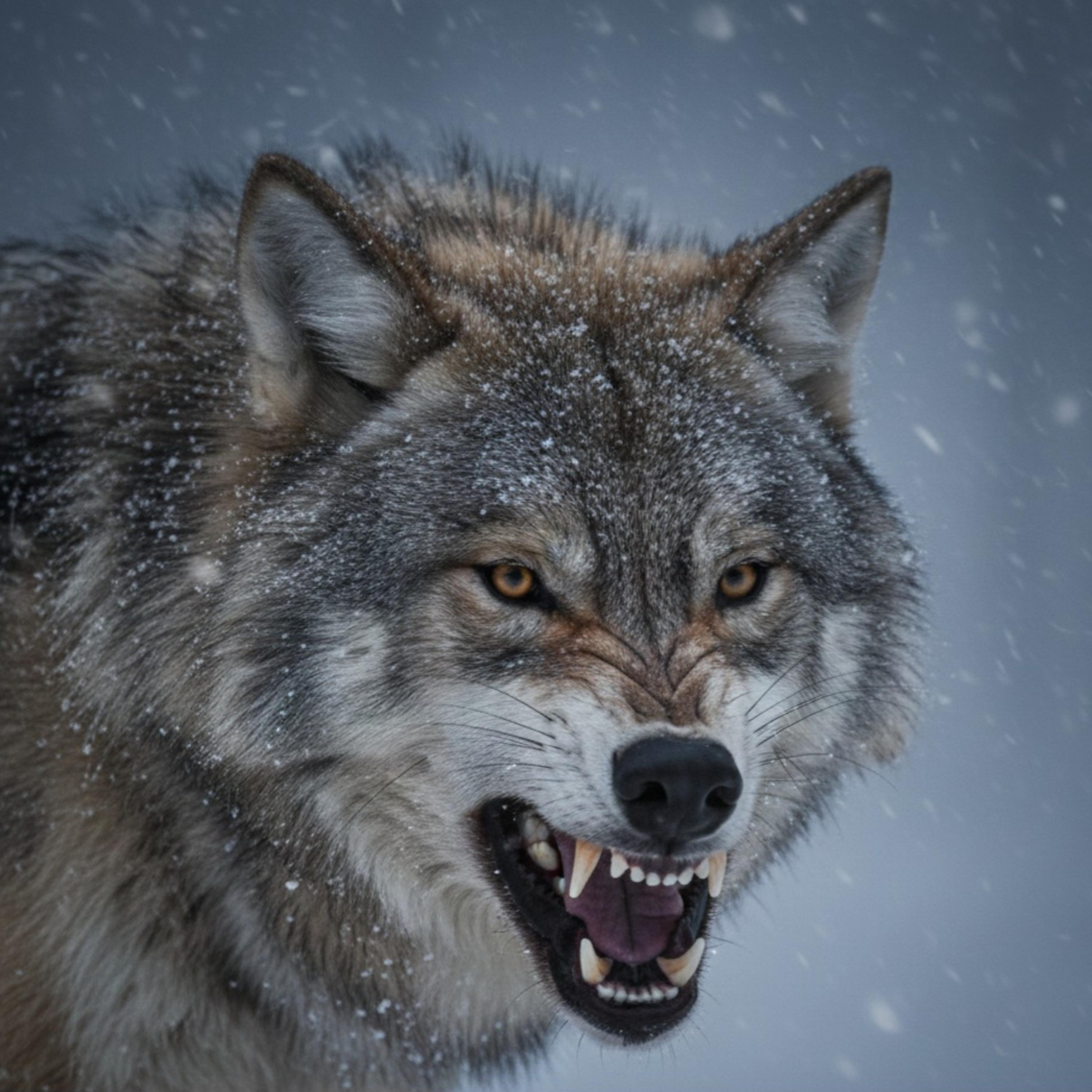 Wolf trail artwork