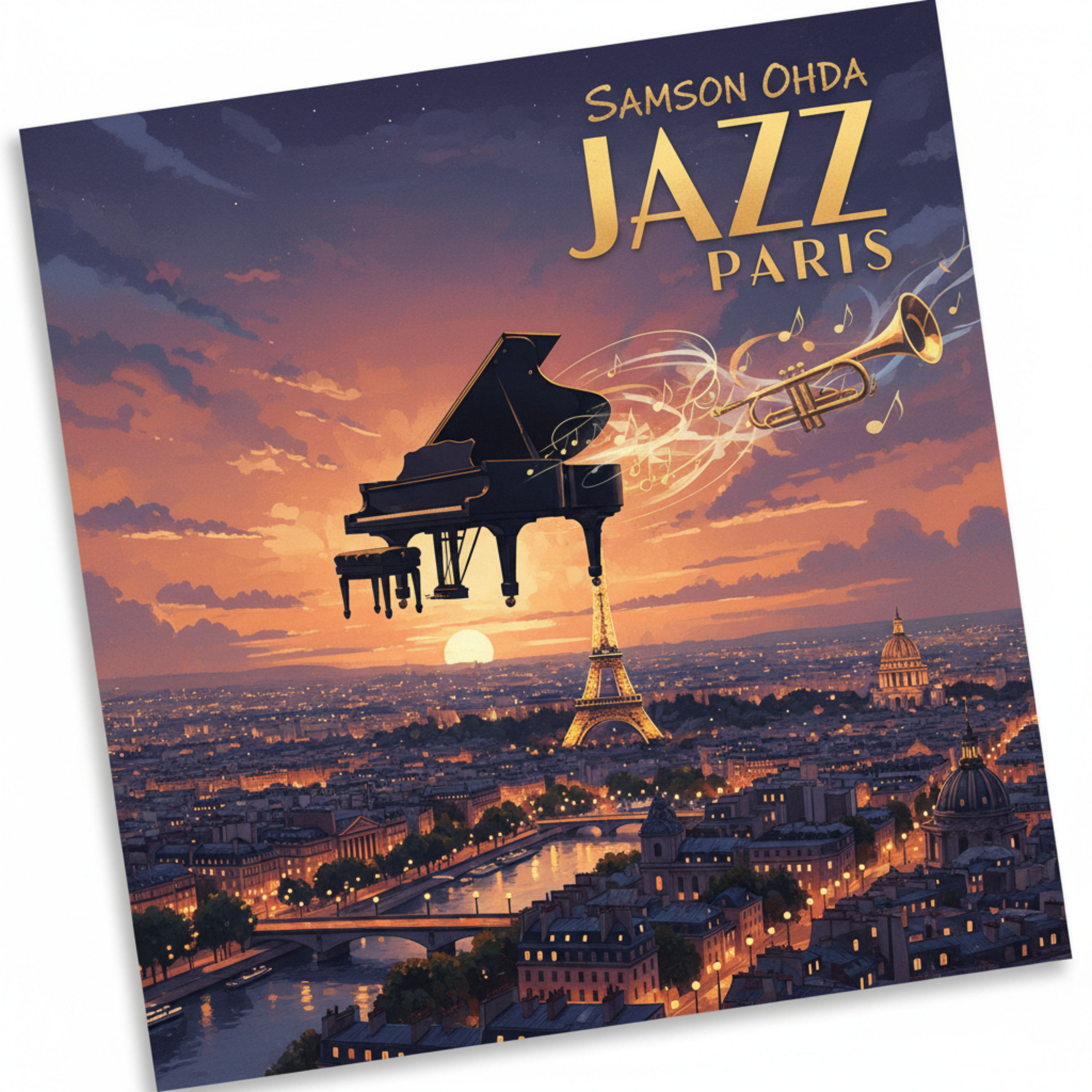 Piano Over Paris by Samson Ohda  cover art
