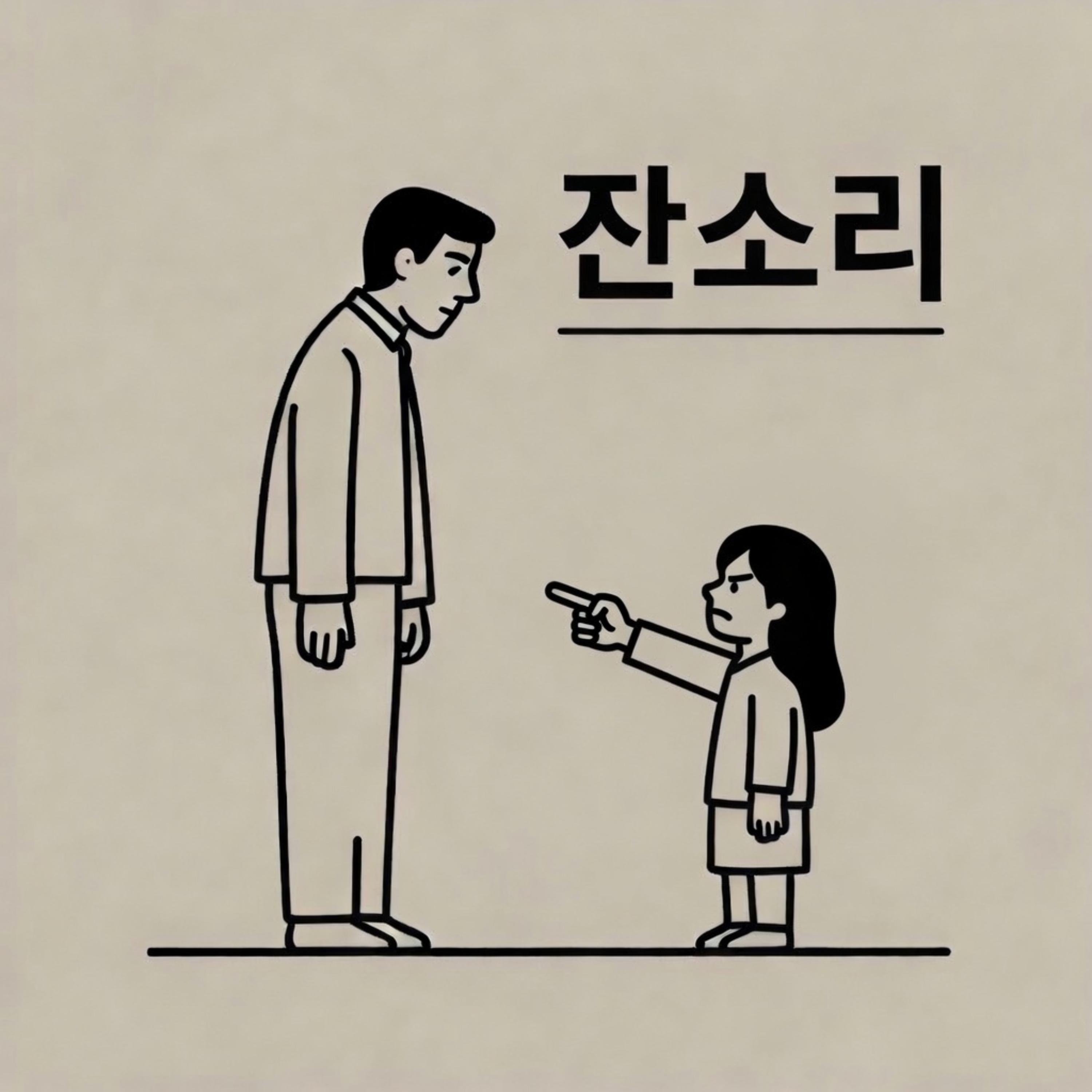 잔소리 : 진짜 The end by Lovely Mazi cover art