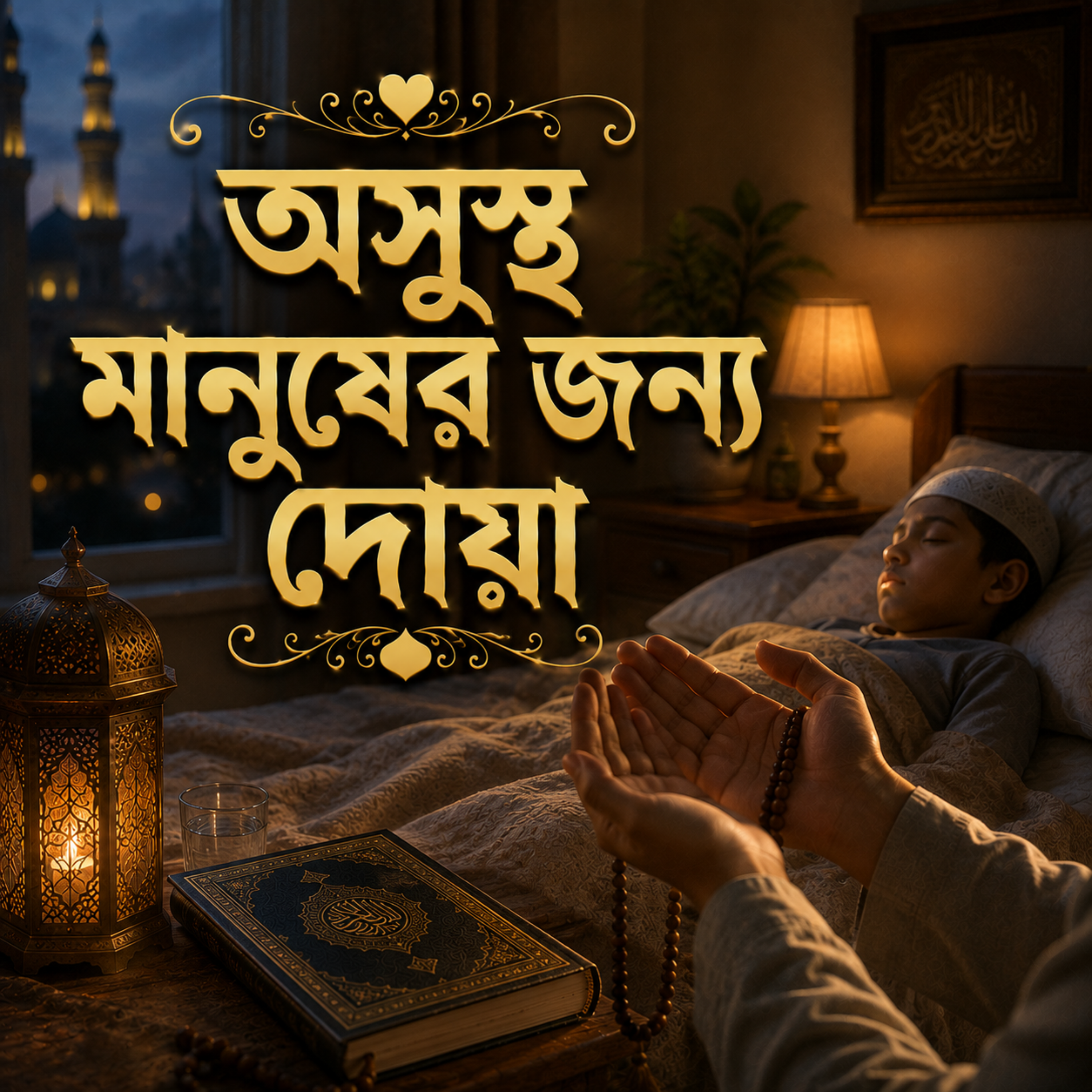 অসুস্থ মানুষের জন্য দোয়া by Ananya Sharma cover art