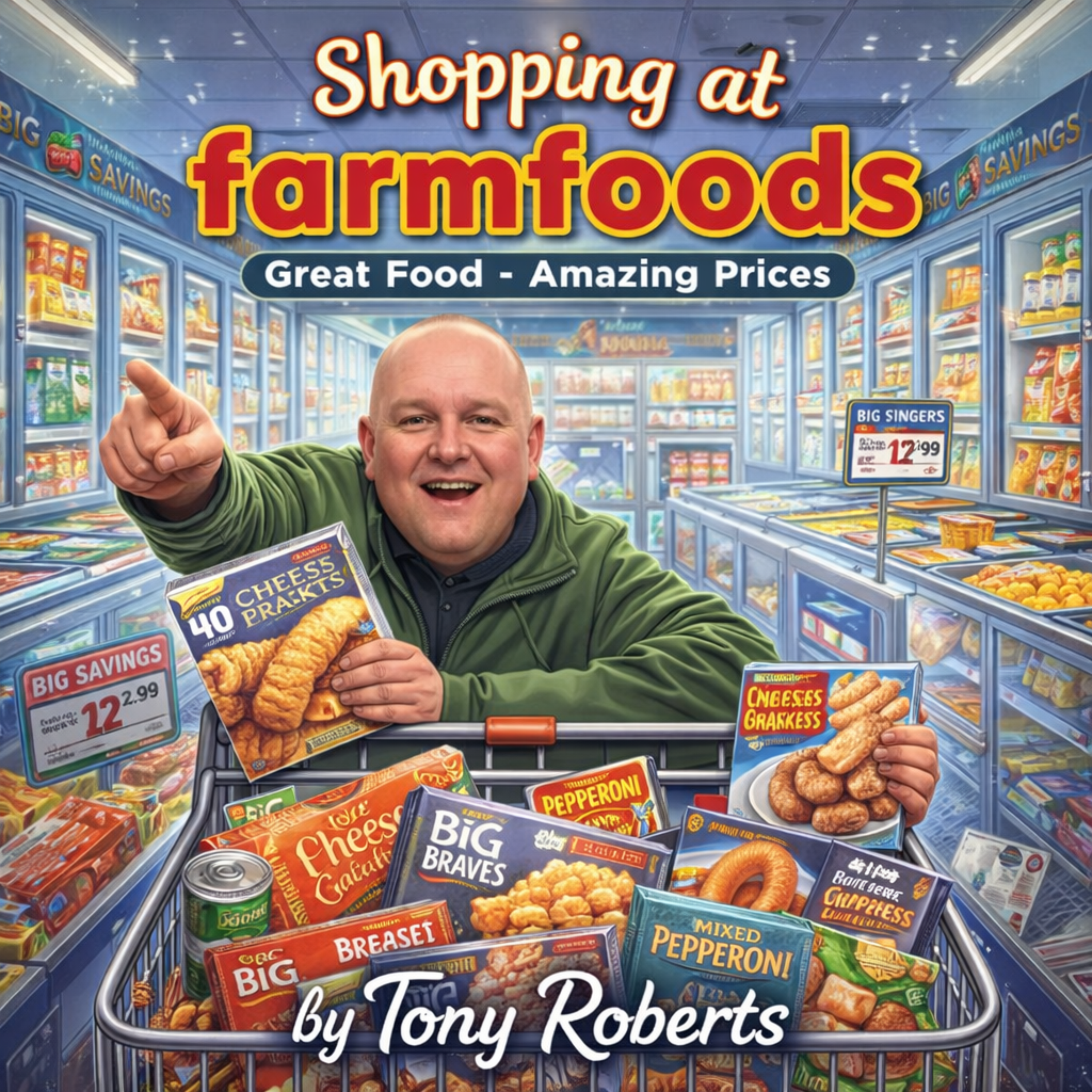 Shopping at Farmfoods artwork