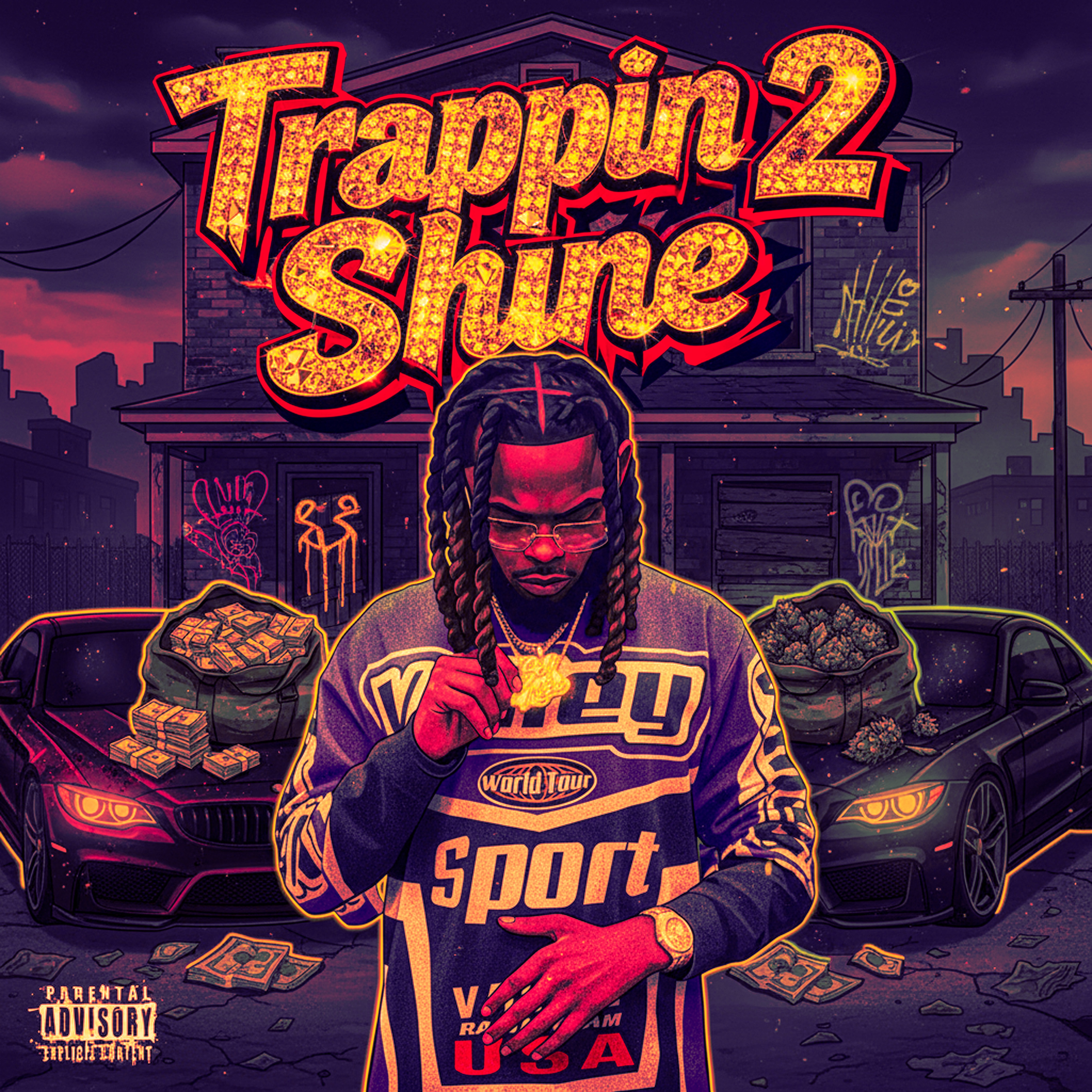 Trappin 2 Shine artwork