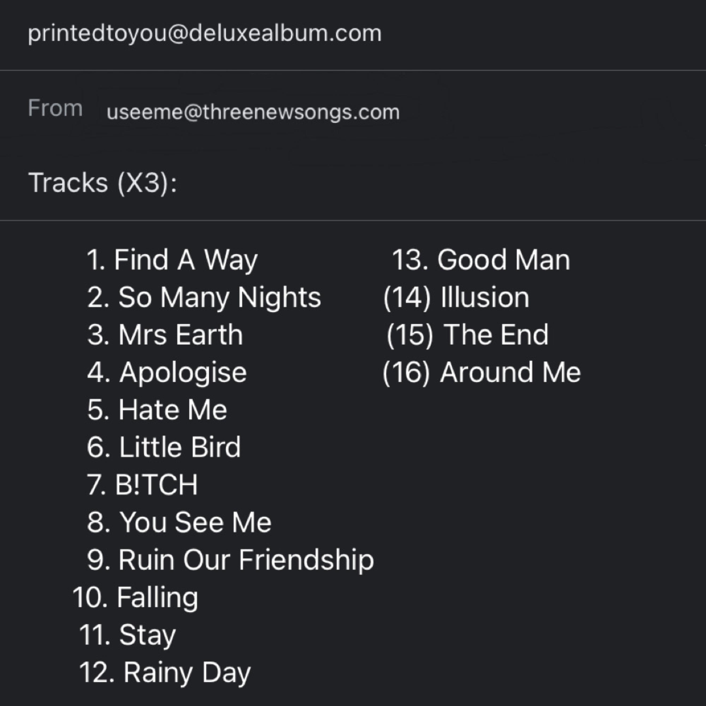 Printed To You (Deluxe) artwork