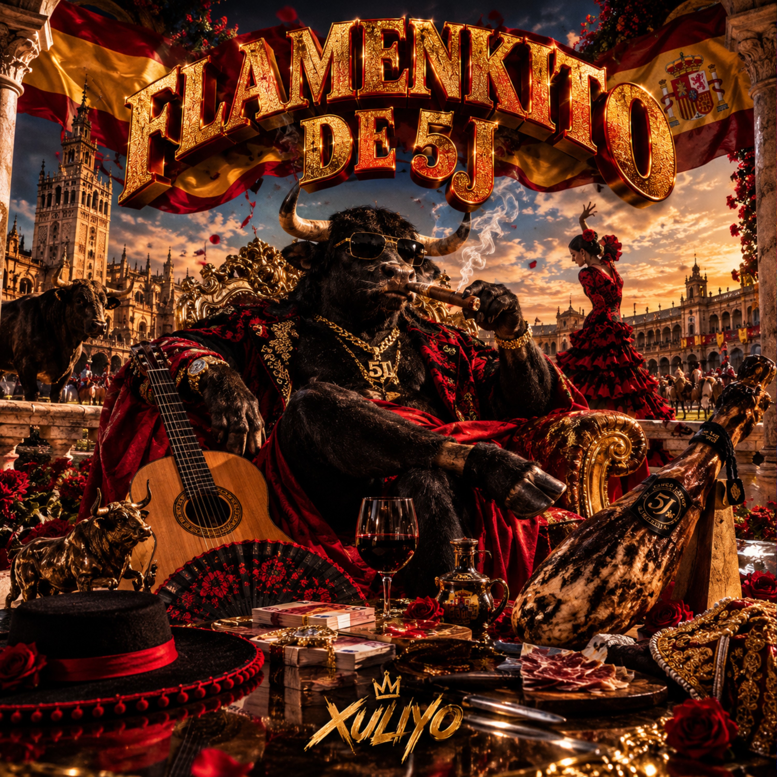 FLAMENKITO DE 5J by Xuliyo cover art