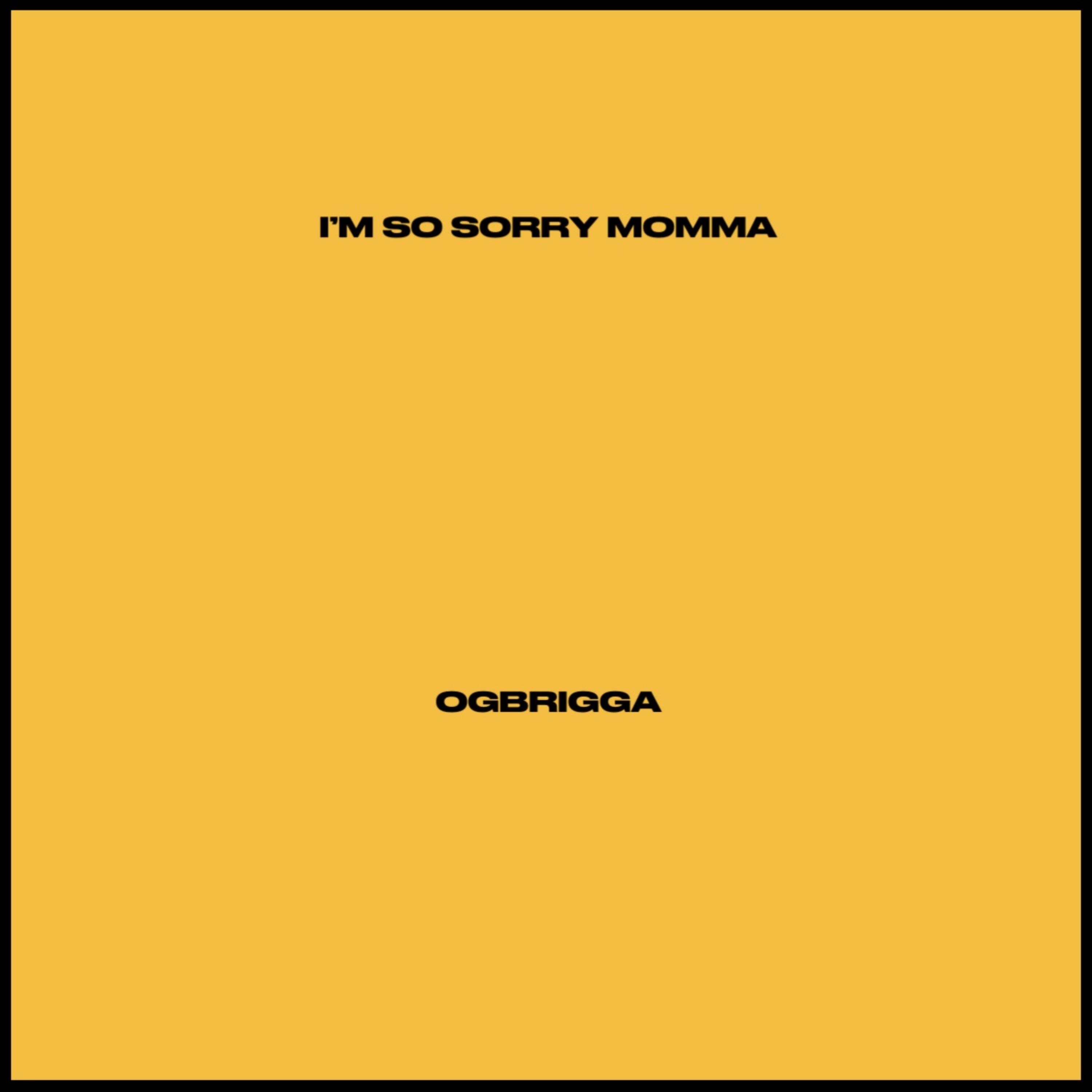 I’M SO SORRY MOMMA artwork
