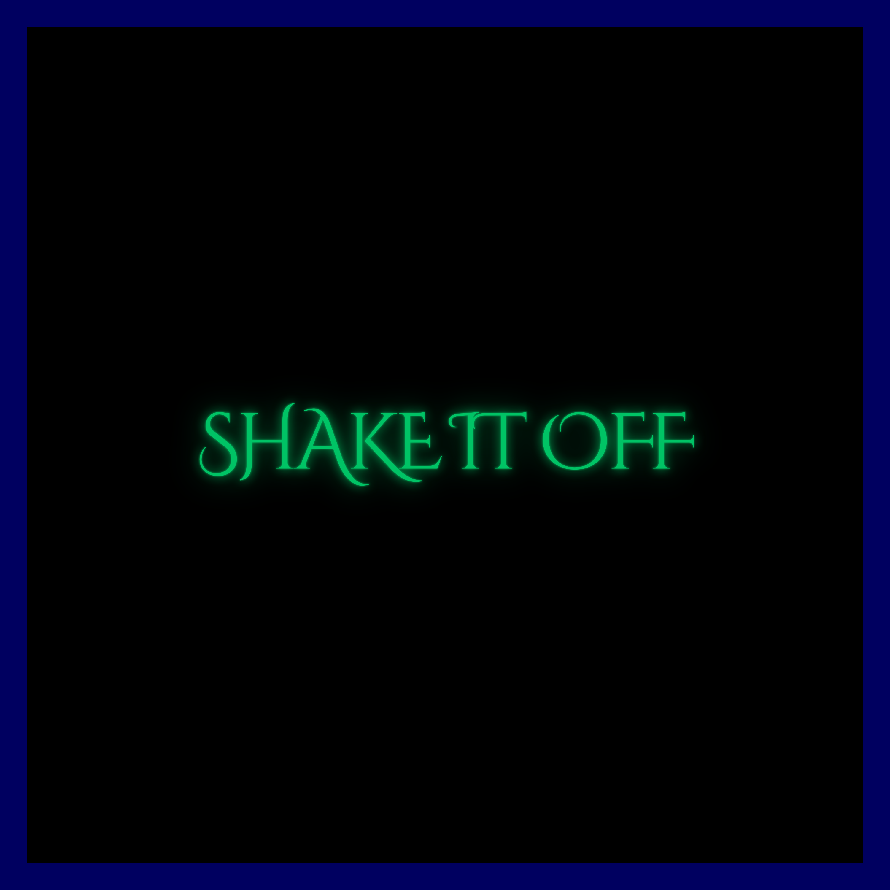 Shake it off (slowed and reverb) artwork