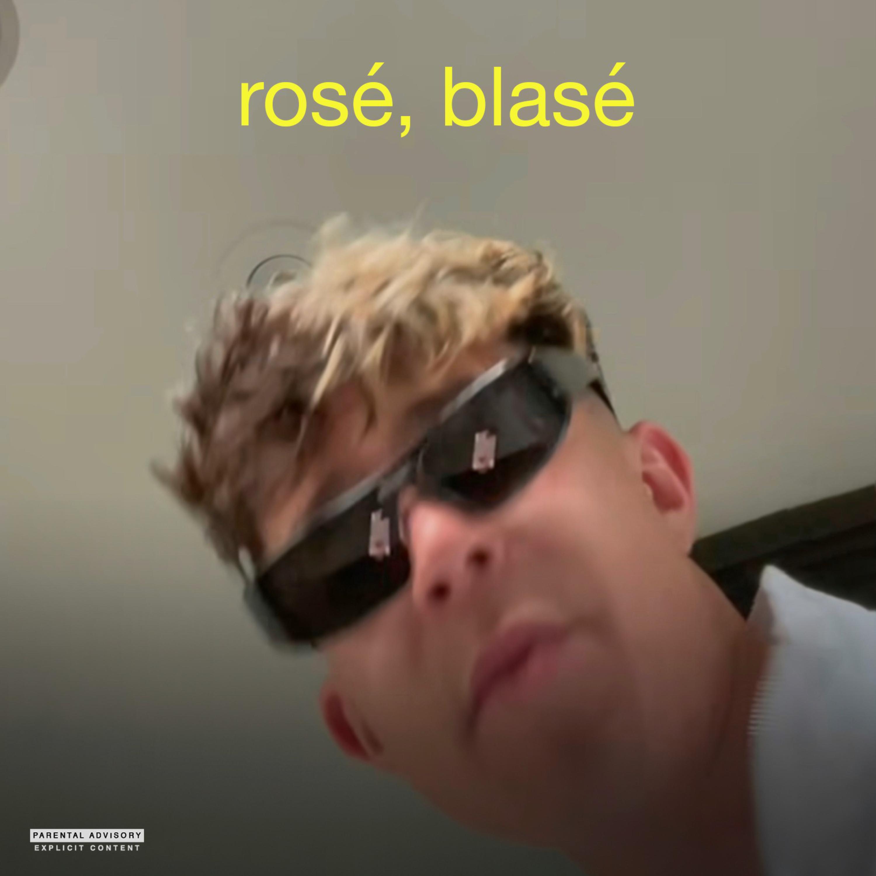 Rosé, Blasé artwork